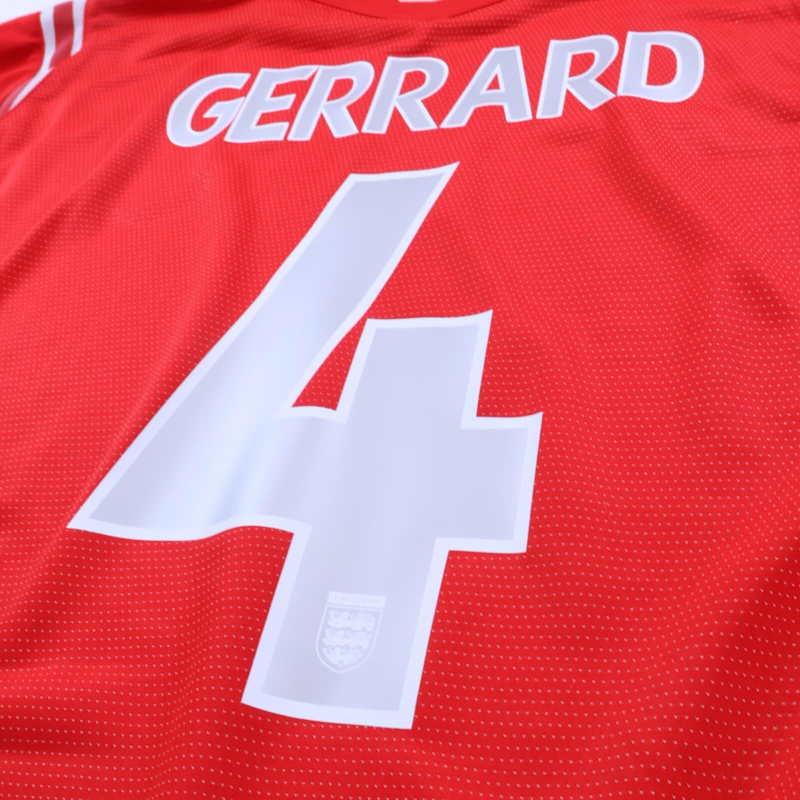 England Gerrard #4 2004/06 Away Shirt - XL