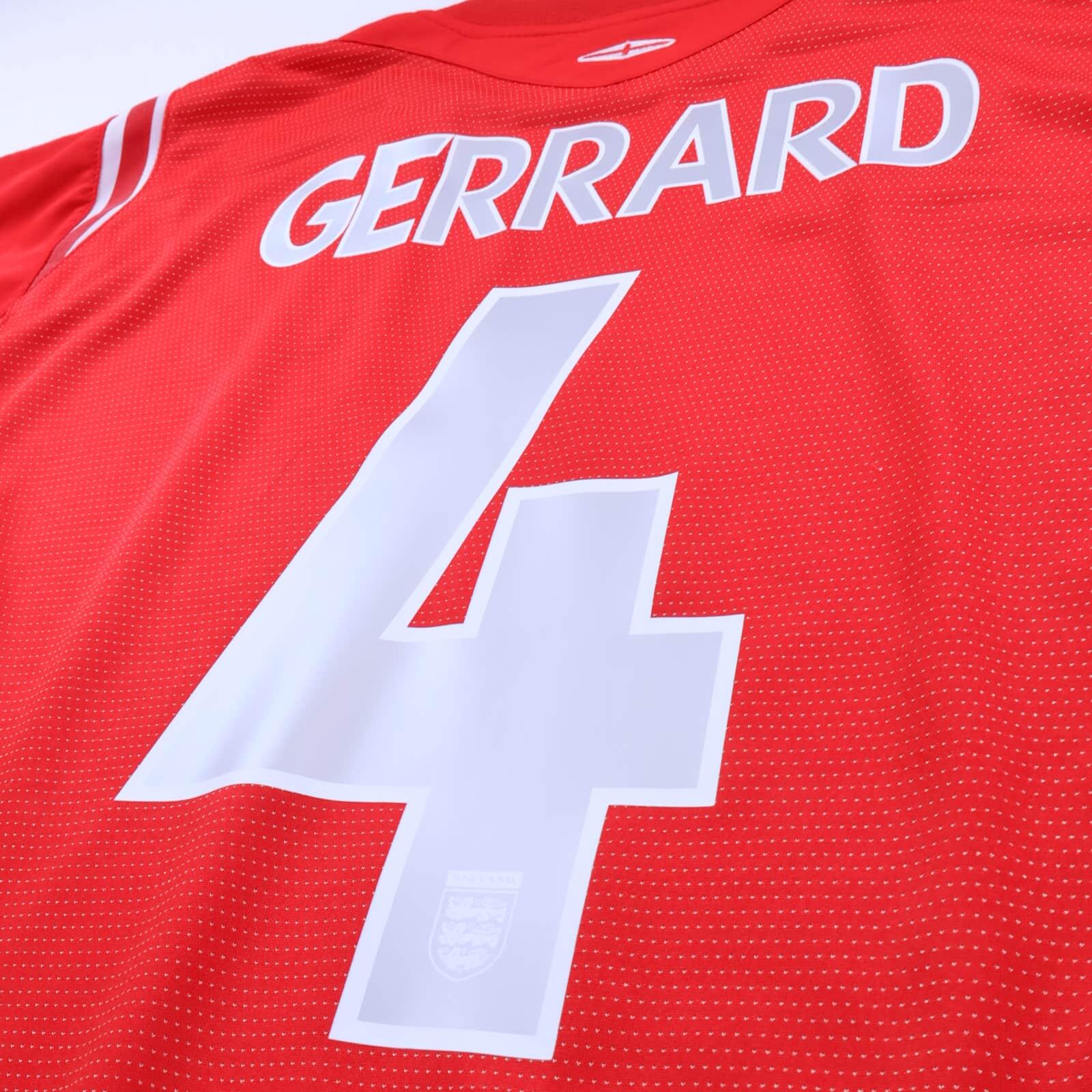 England Gerrard #4 2004/06 Away Shirt - L