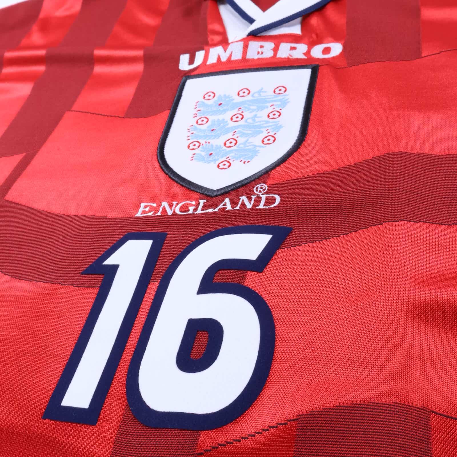 England Scholes #16 1997/98 Away Shirt - XL