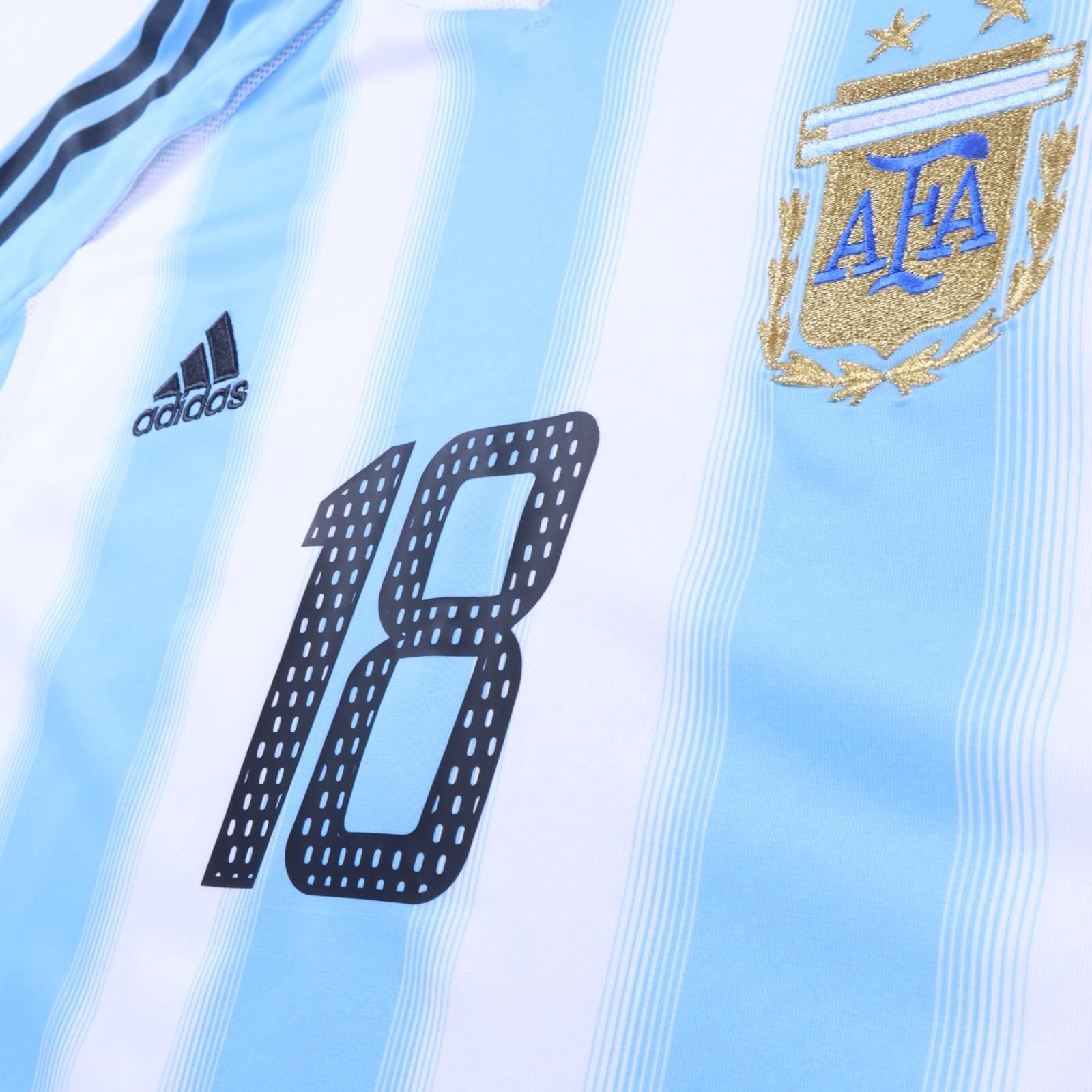 *MINT* Argentina Messi #18 2015/16 Home Shirt - XL