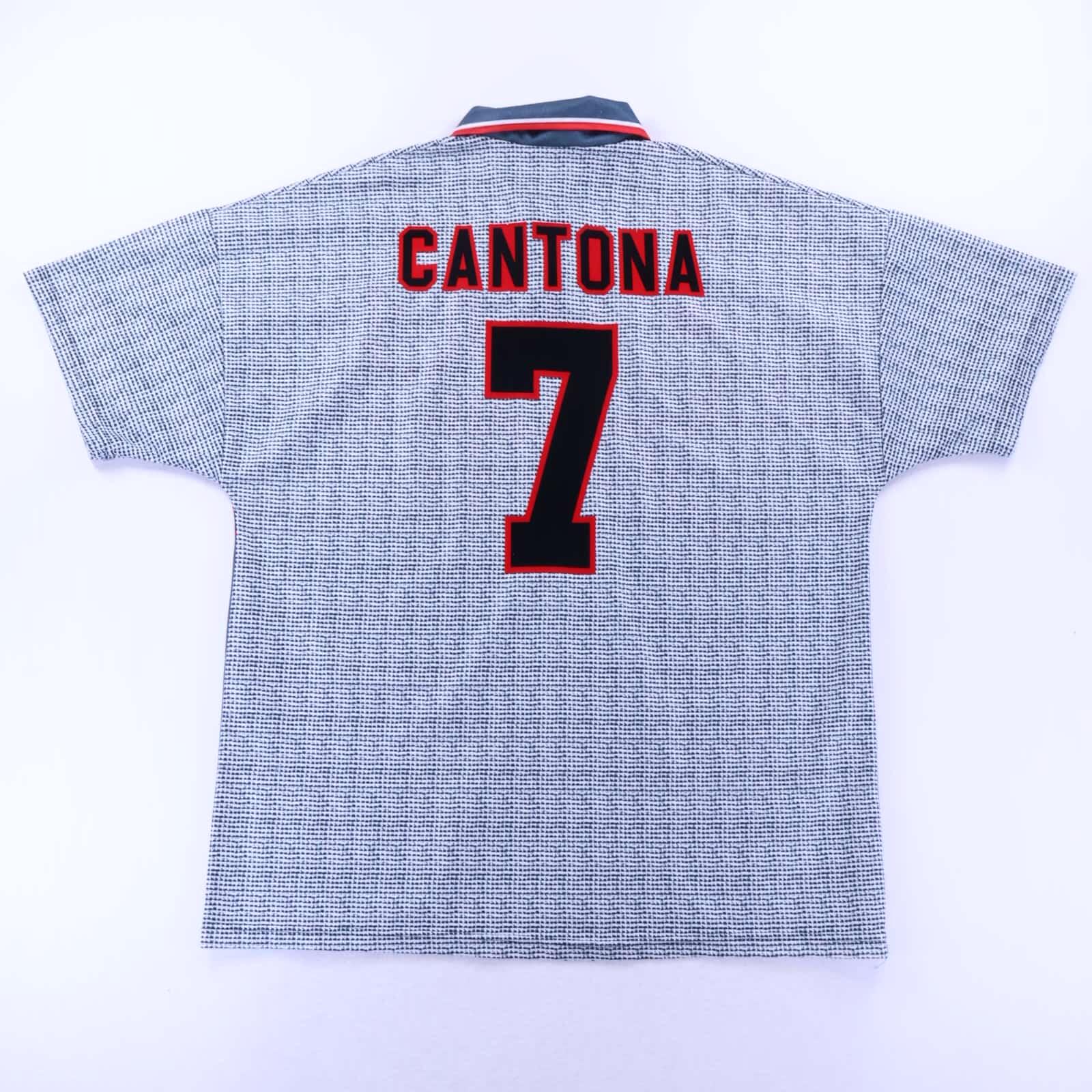 Manchester United Cantona #7 1995/96 Away Shirt - XL