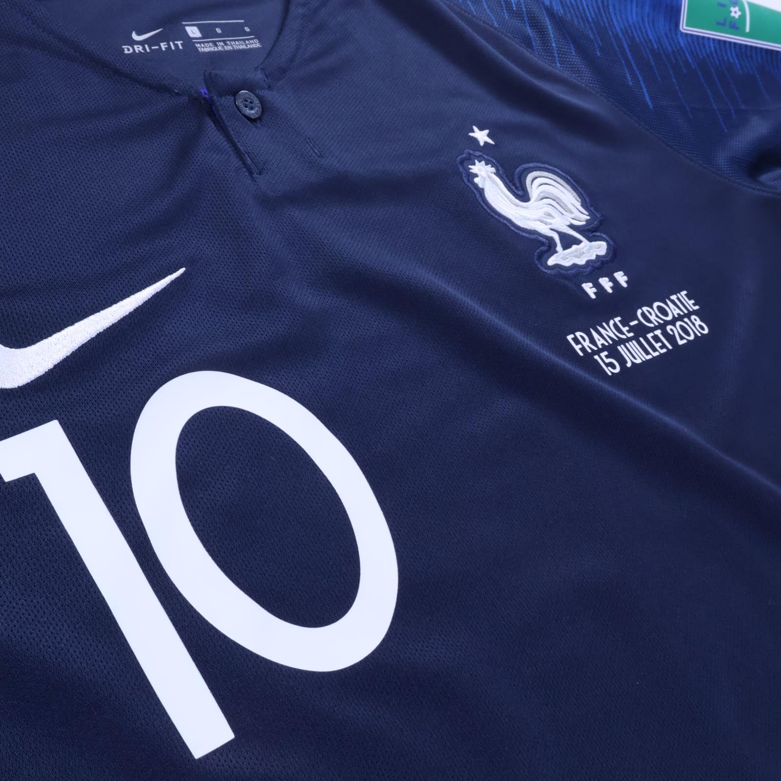 *NWT* France Mbappé #10 2018/19 Home Shirt - L