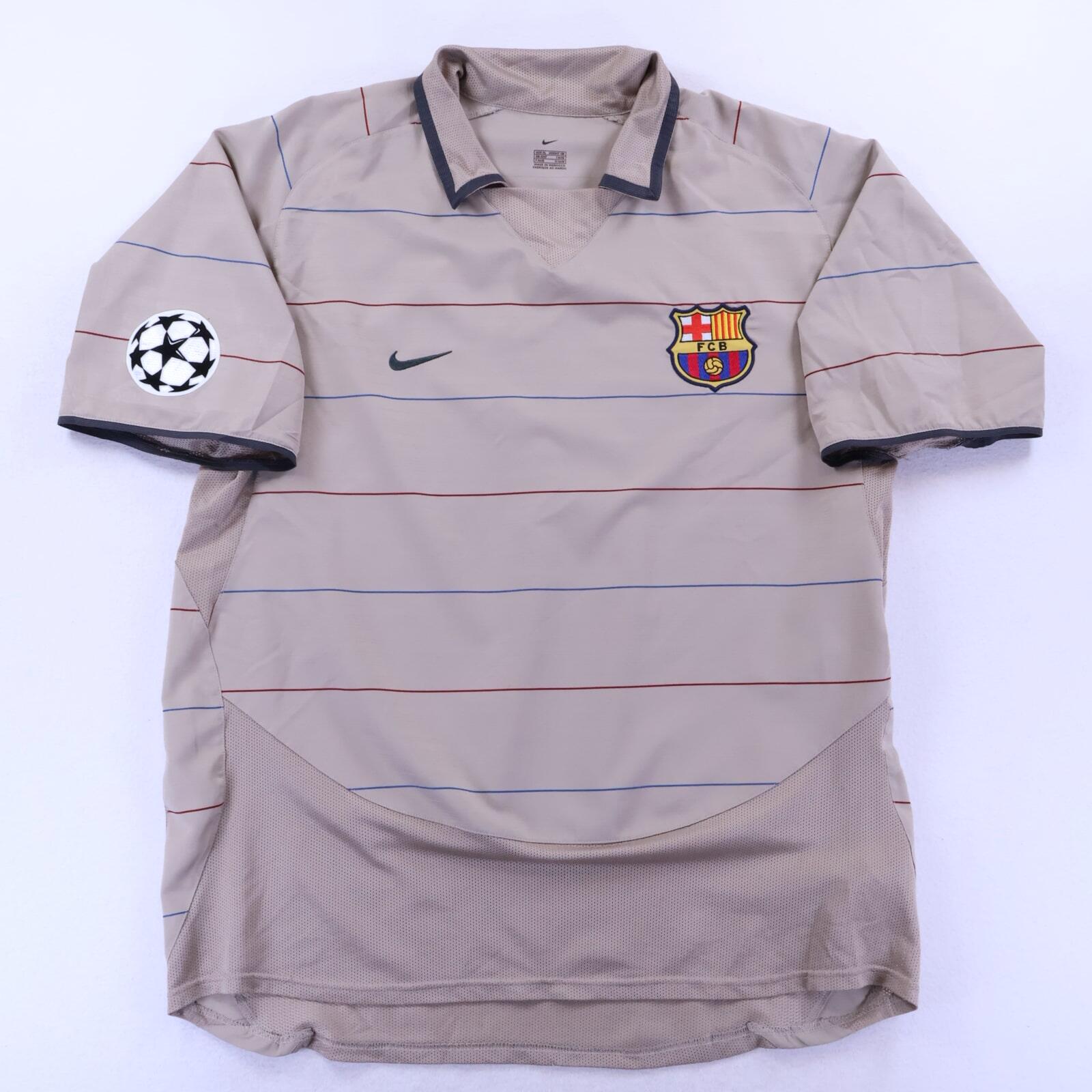 *MINT* Barcelona Ronaldinho #10 2003/04 Away Shirt - XL