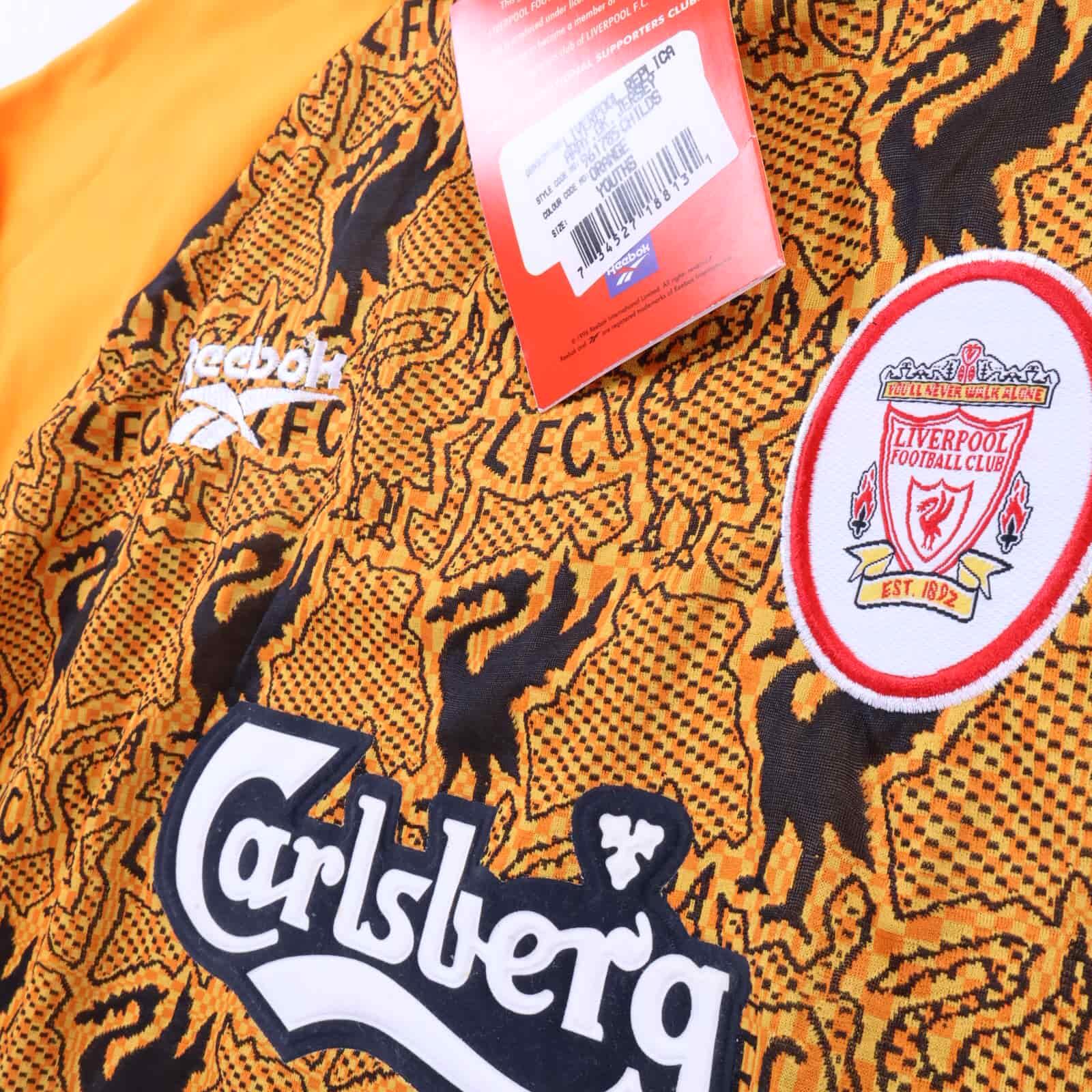 *NWT* Liverpool F.C 1996/97 Goalkeeper Shirt - YOUTH