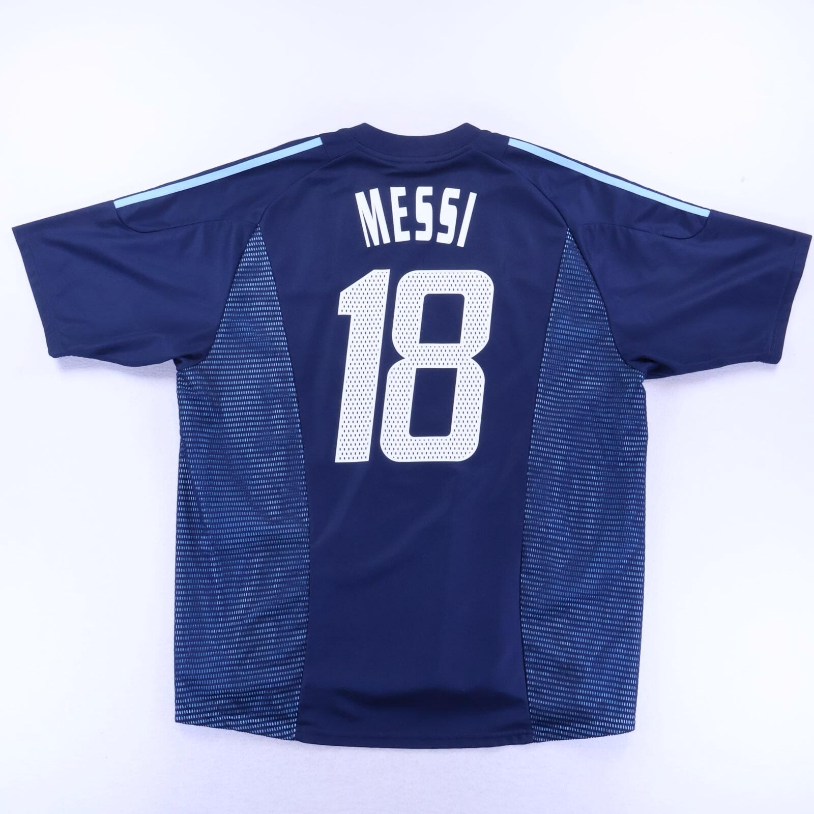 *MINT* Argentina Messi #18 2002 Away Shirt - XL