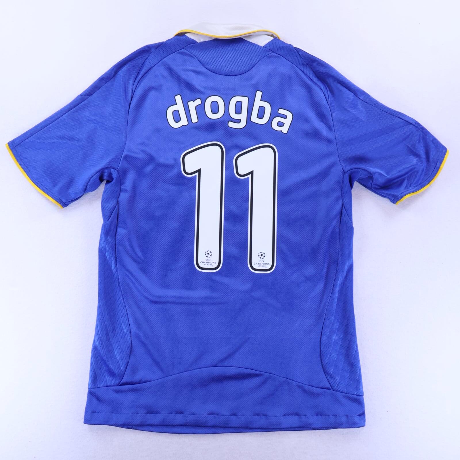 Chelsea Drogba #11 2008/09 Home Shirt - S