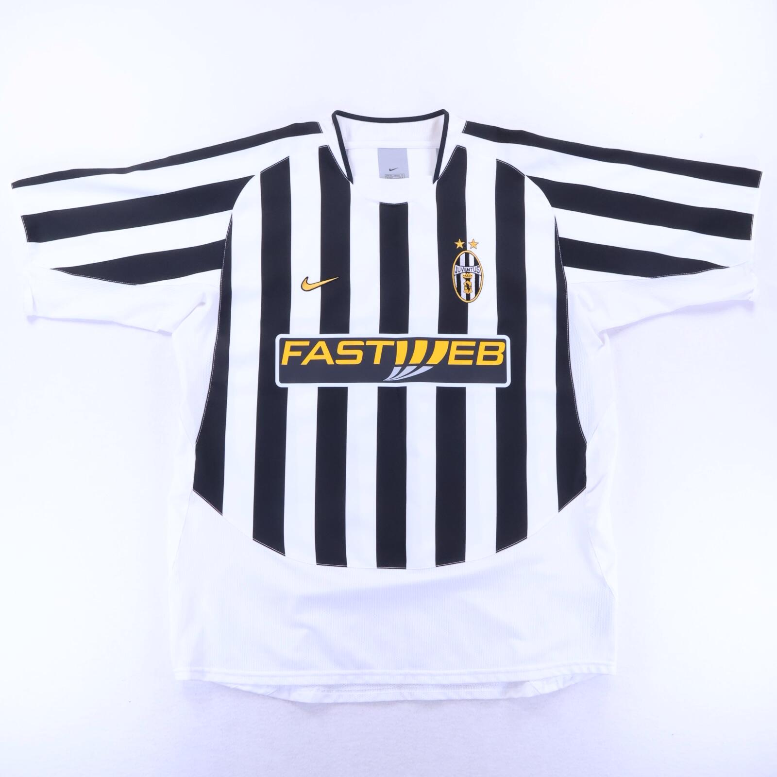 *MINT* Juventus Nedved #11 2003/04 Home Shirt - XL