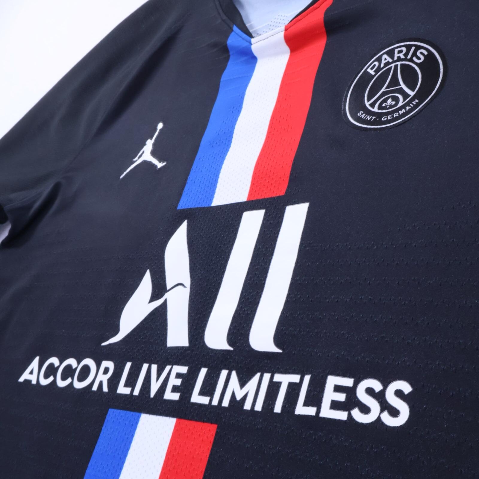 Paris Saint-Germain F.C Mbappé #7 2019/20 Fourth Shirt - Player Issue - M