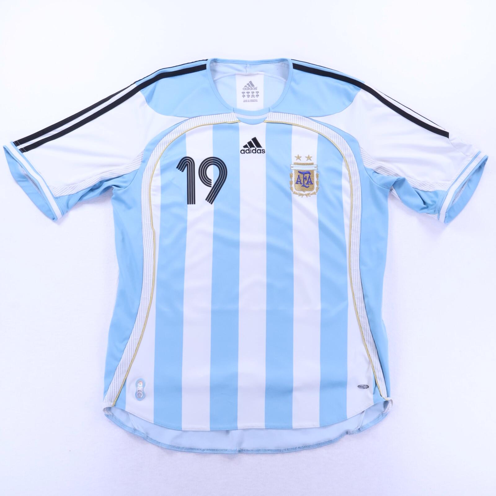 Argentina Messi #19 2006 Home Shirt - XL