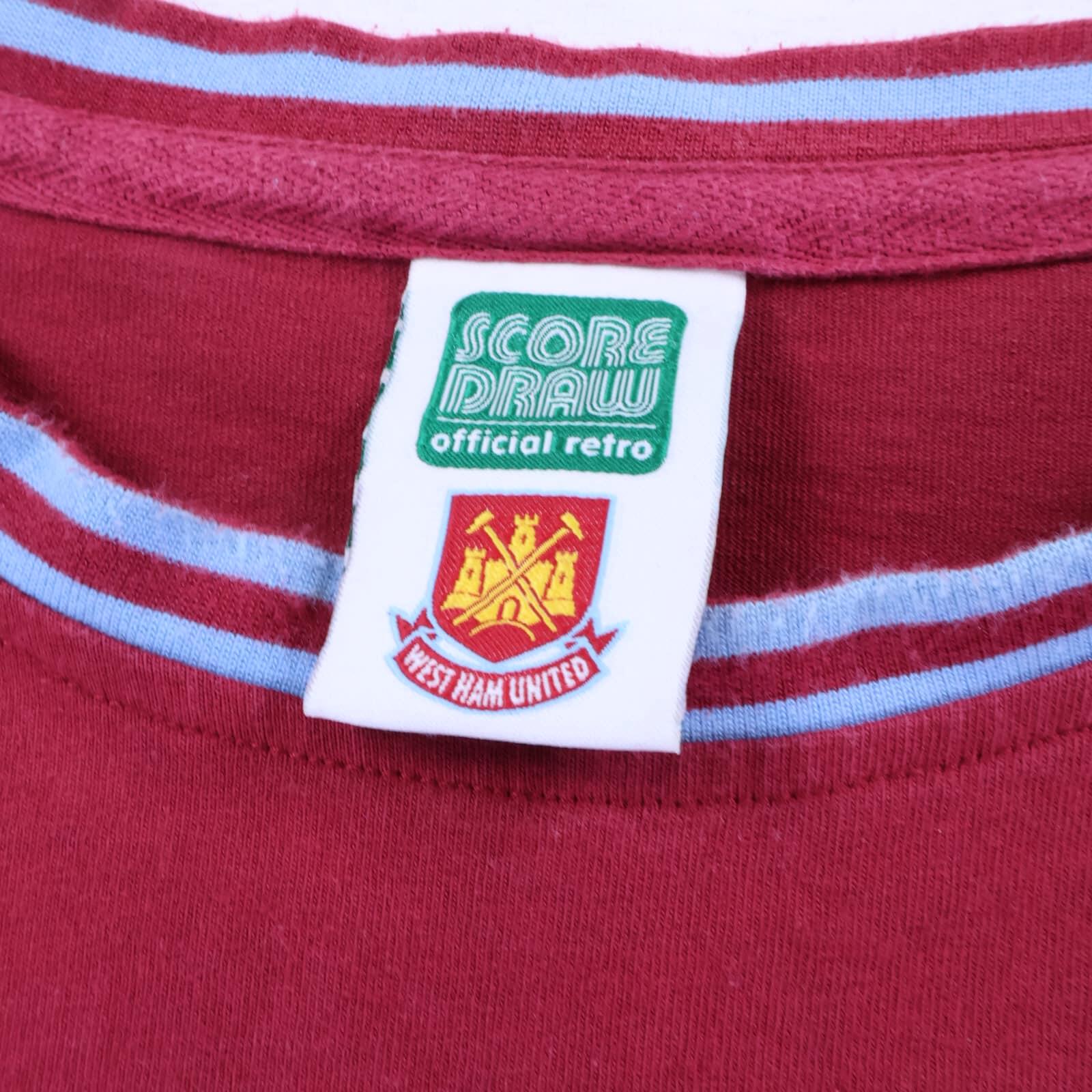 West Ham United 1964 Home Shirt - Long Sleeve - 2XL