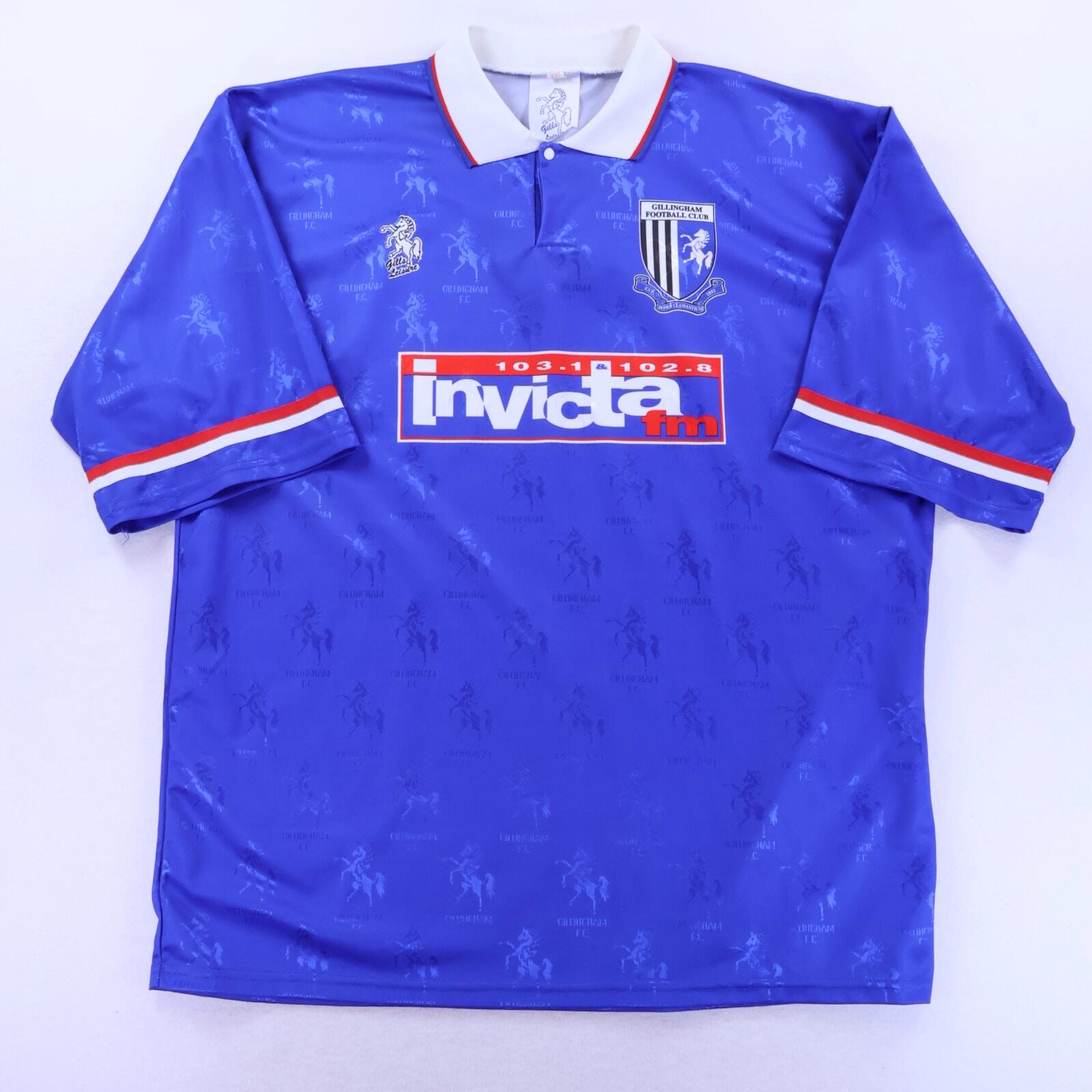 Gillingham F.C 1996/97 Home Shirt - 2XL