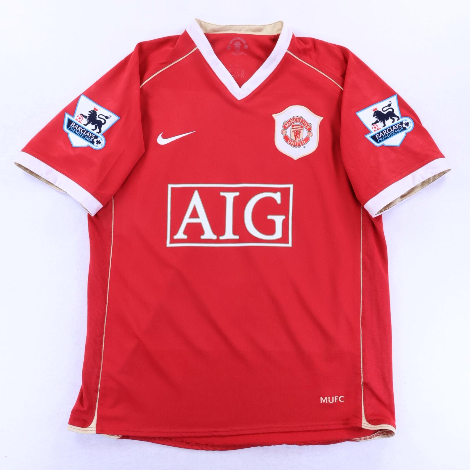 Manchester United J.S.Park #13 2006/07 Home Shirt - M