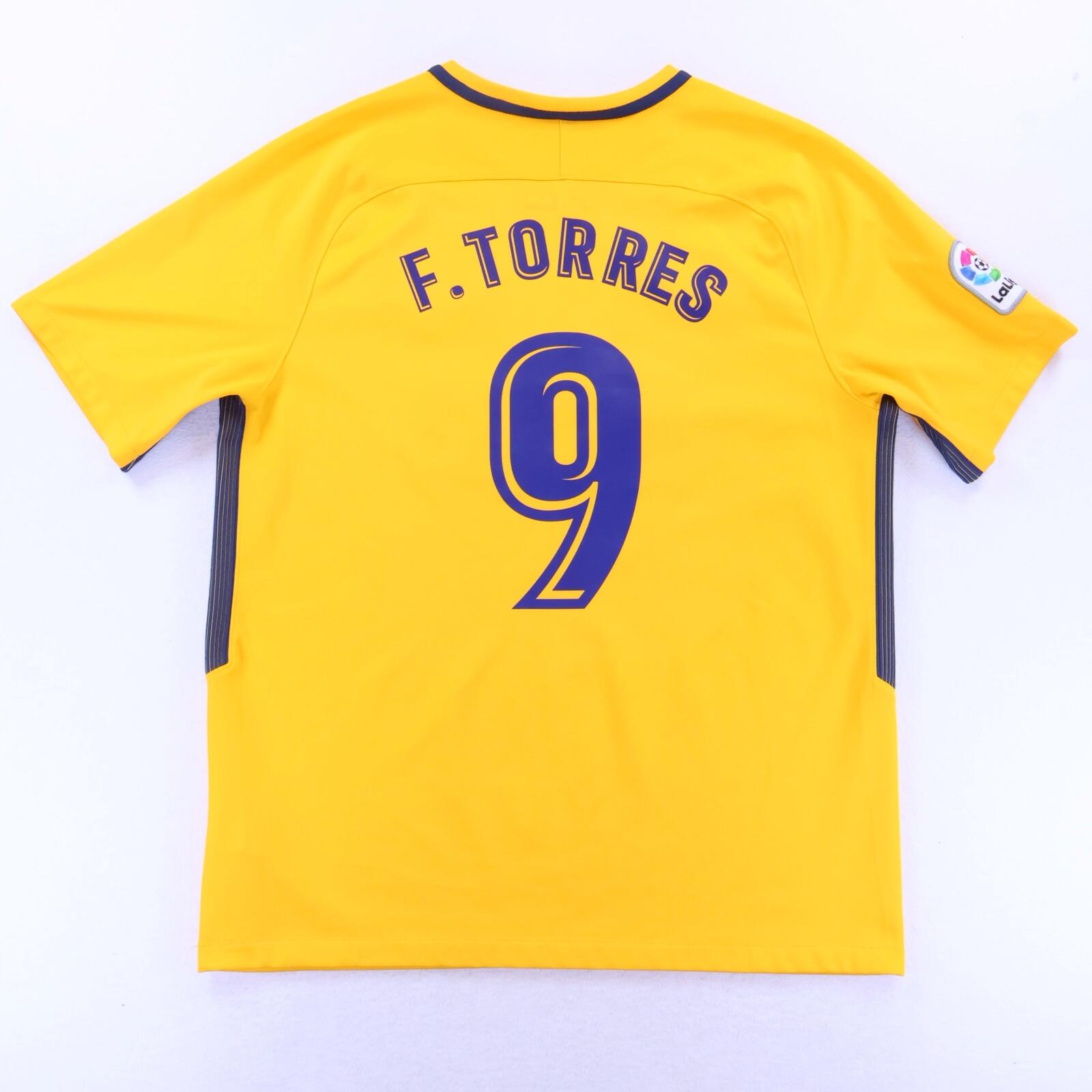 Atlético De Madrid F. Torres #9 2017/18 Away Shirt - XL