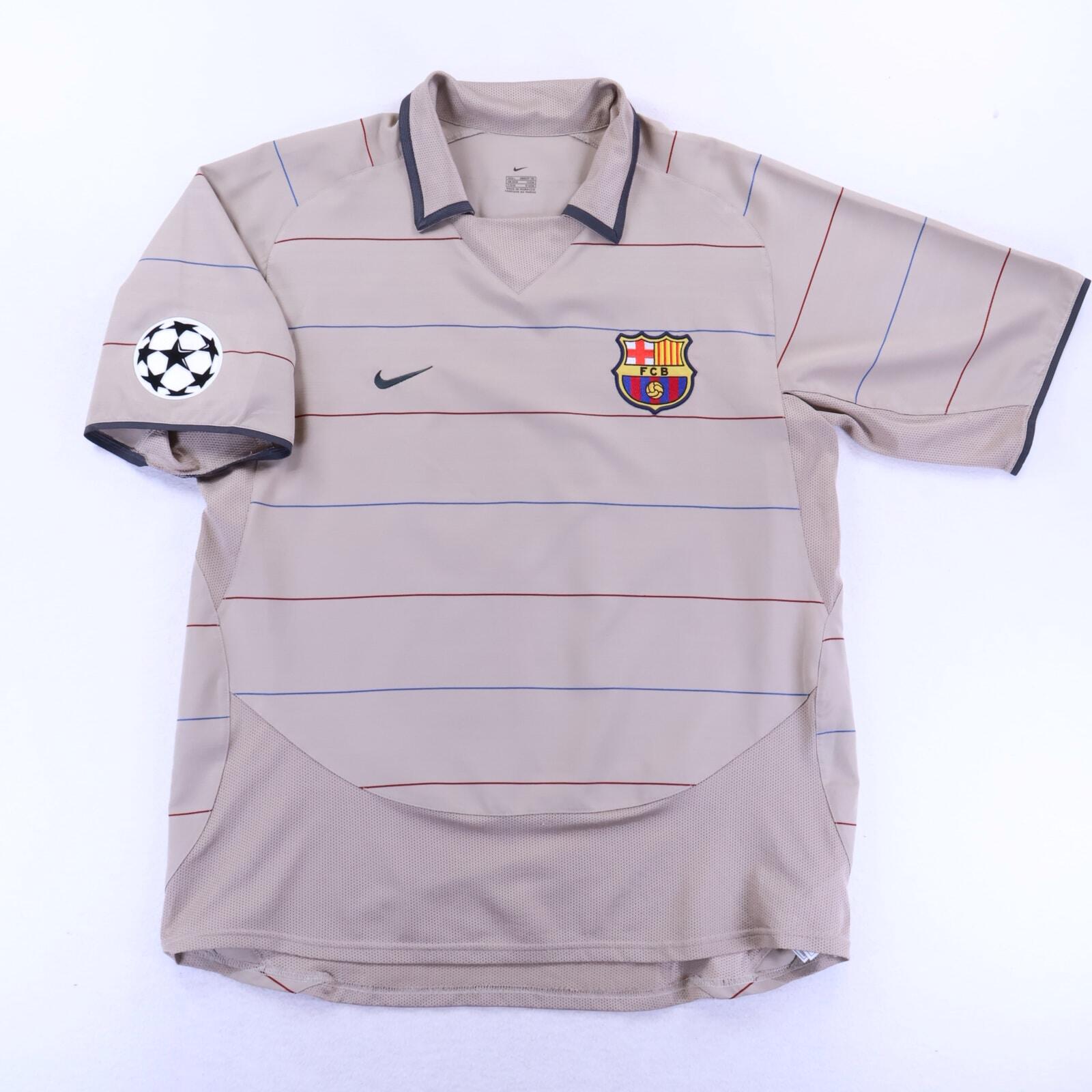 *MINT* Barcelona Ronaldinho #10 2003/04 Away Shirt - L