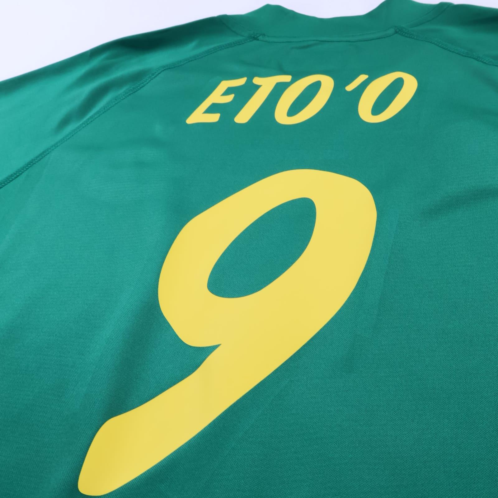 Cameroon Eto'O #9 2004/06 Home Shirt - XL