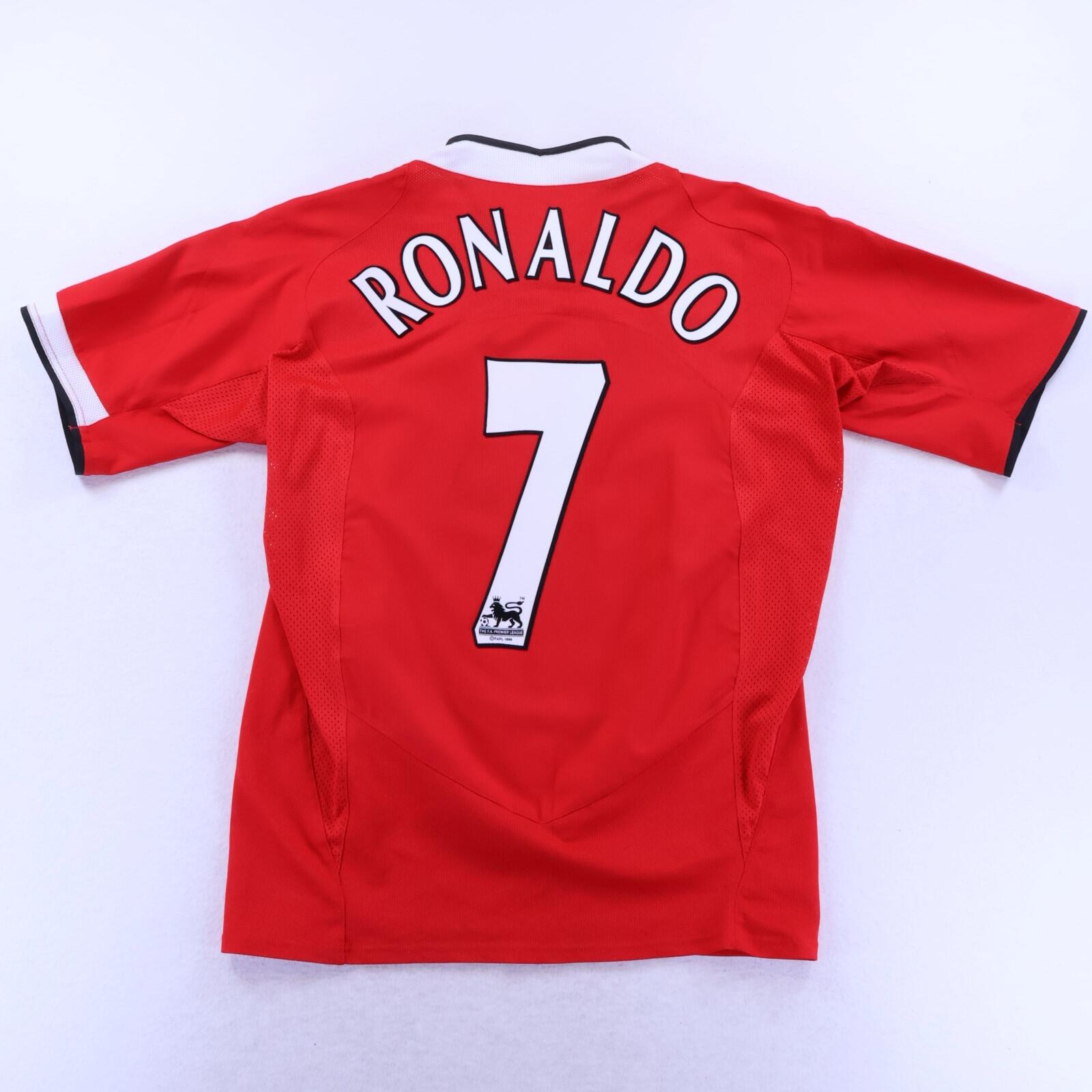 Manchester United Ronaldo #7 2004/06 Home Shirt - M