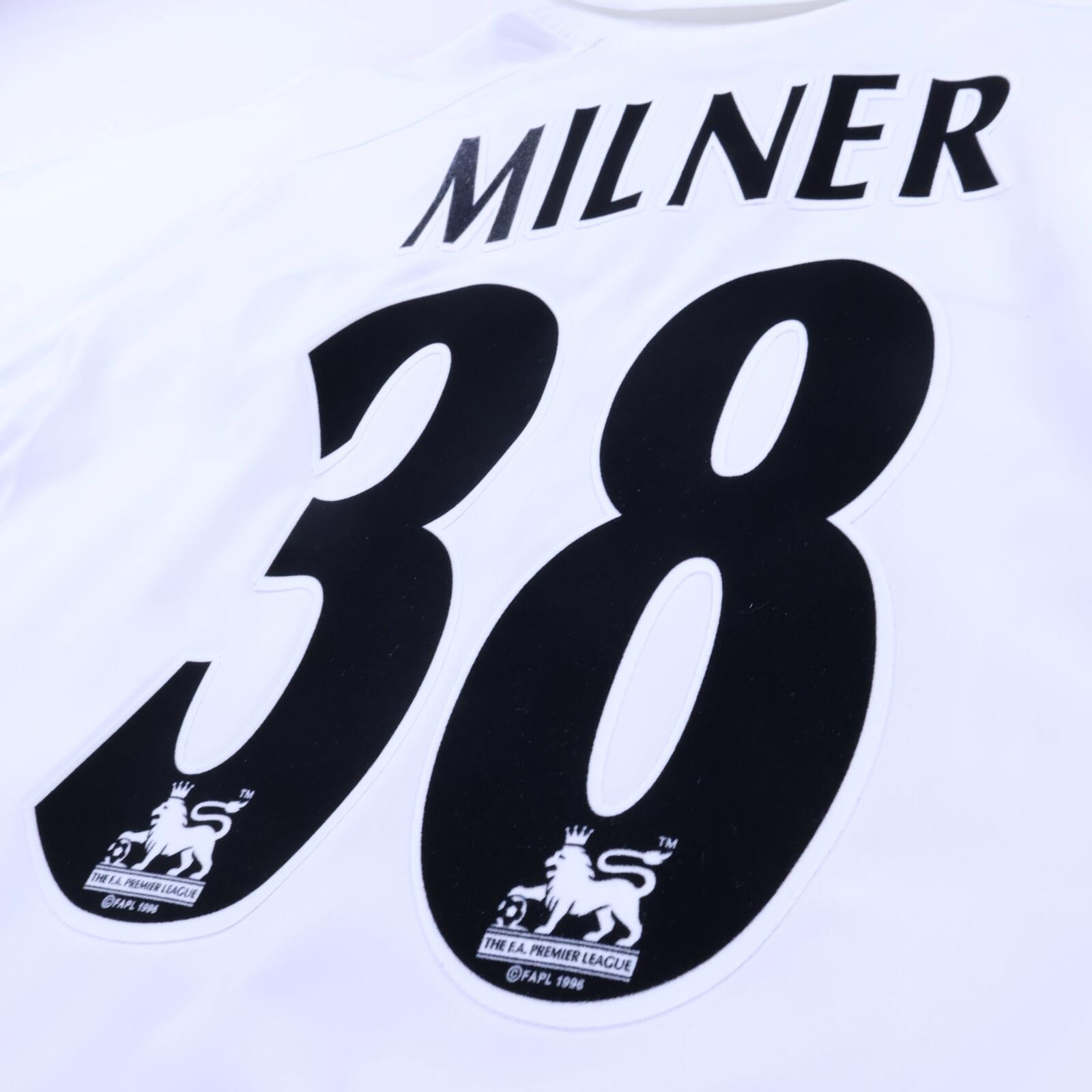 Leeds United Milner #38 2002/03 Home Shirt - XL