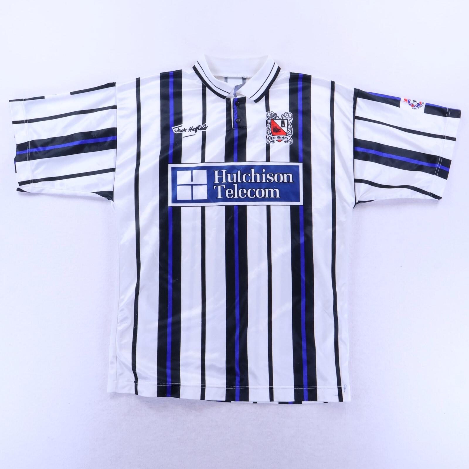 Darlington Fc 1993/95 Home Shirt - XS