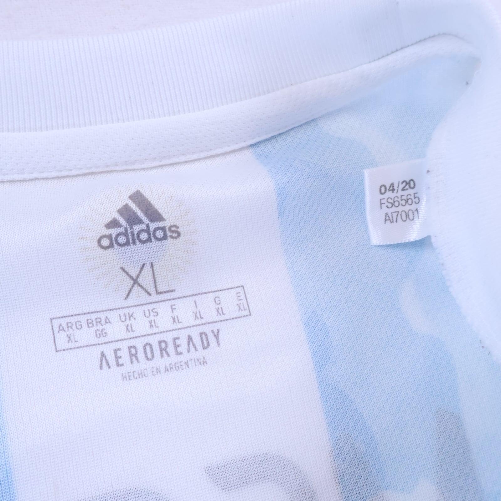 Argentina Messi #10 2020/22 Home Shirt - XL