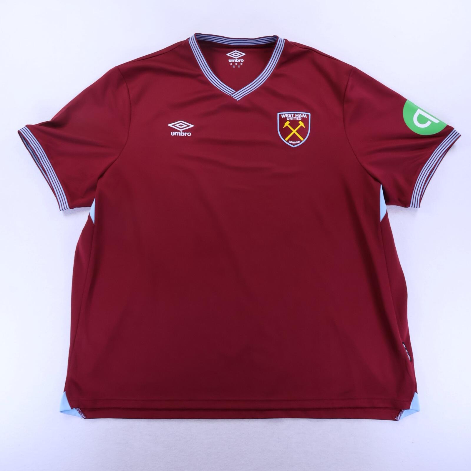 West Ham United 2025/26 Home Shirt - 4XL