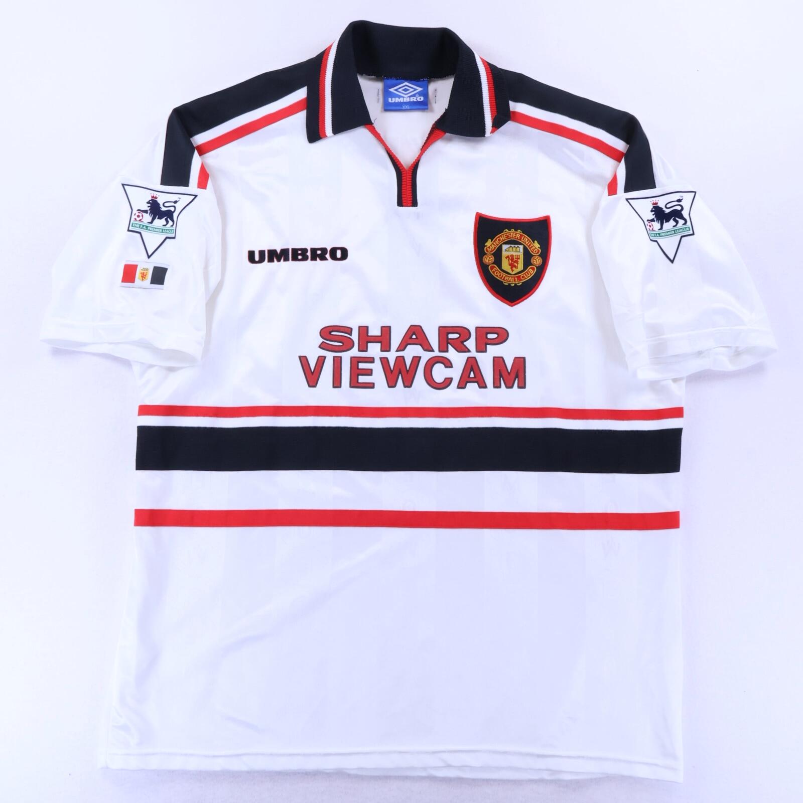 Manchester United Beckham #7 1997/99 Away Shirt - 2XL