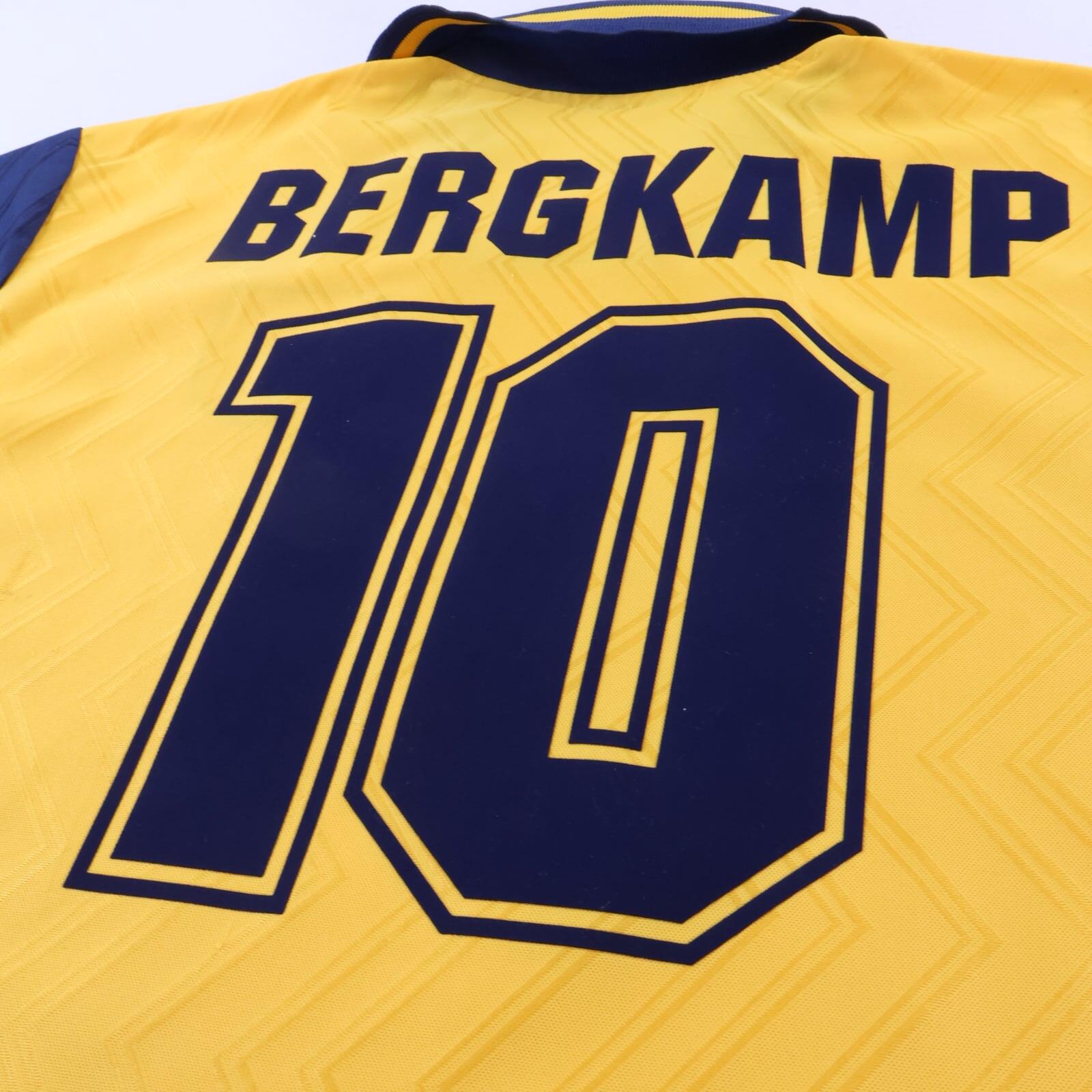 Arsenal Bergkamp #10 1996/97 Away Shirt - M