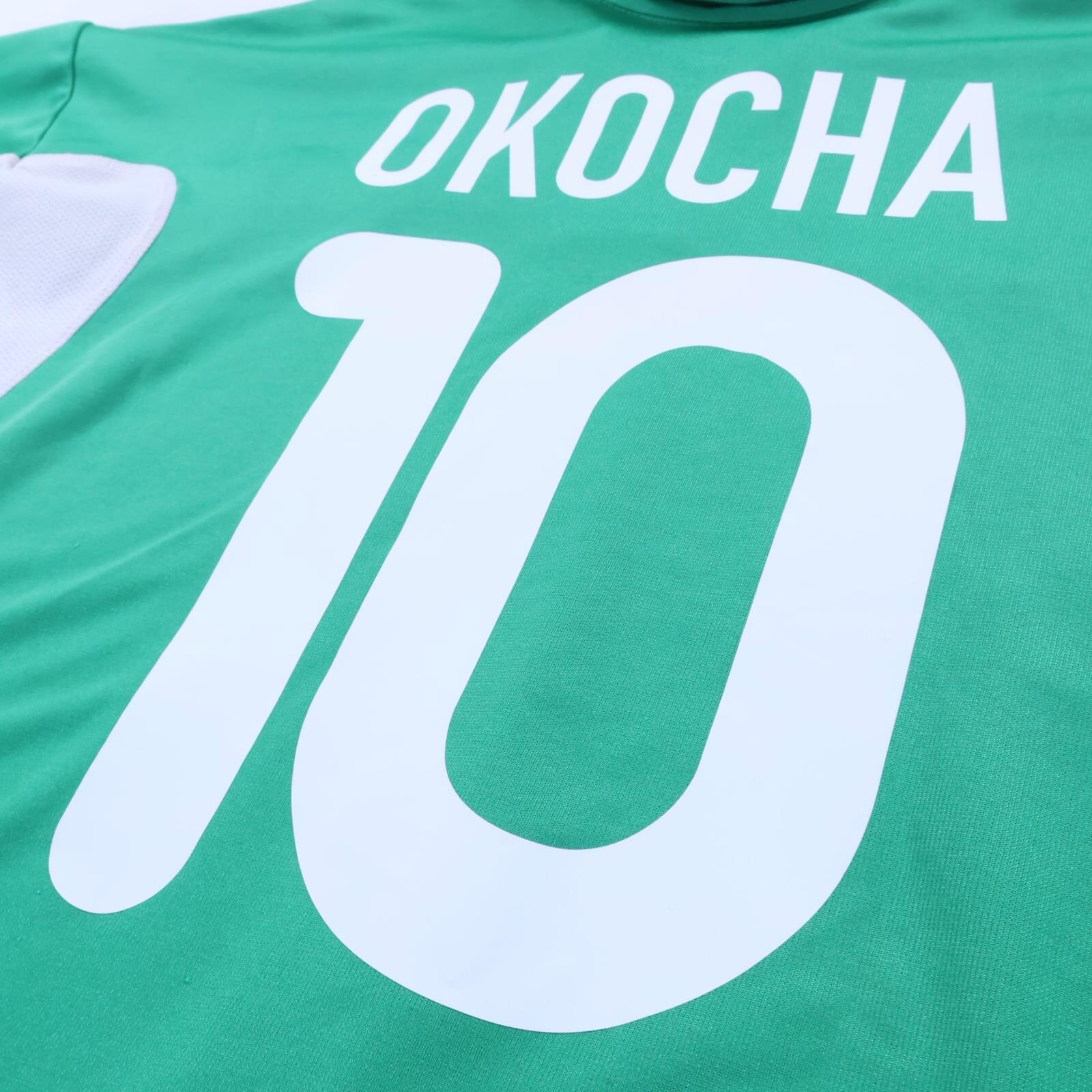 Nigeria Okocha #10 2000/01 Home Shirt - XL