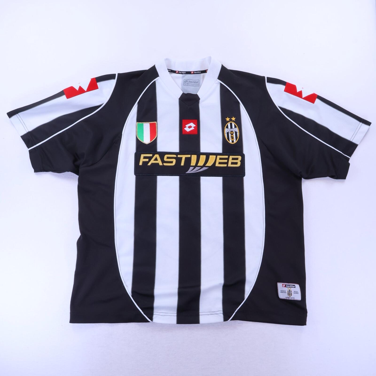 Juventus Davids #26 2002/03 Home Shirt - XXL