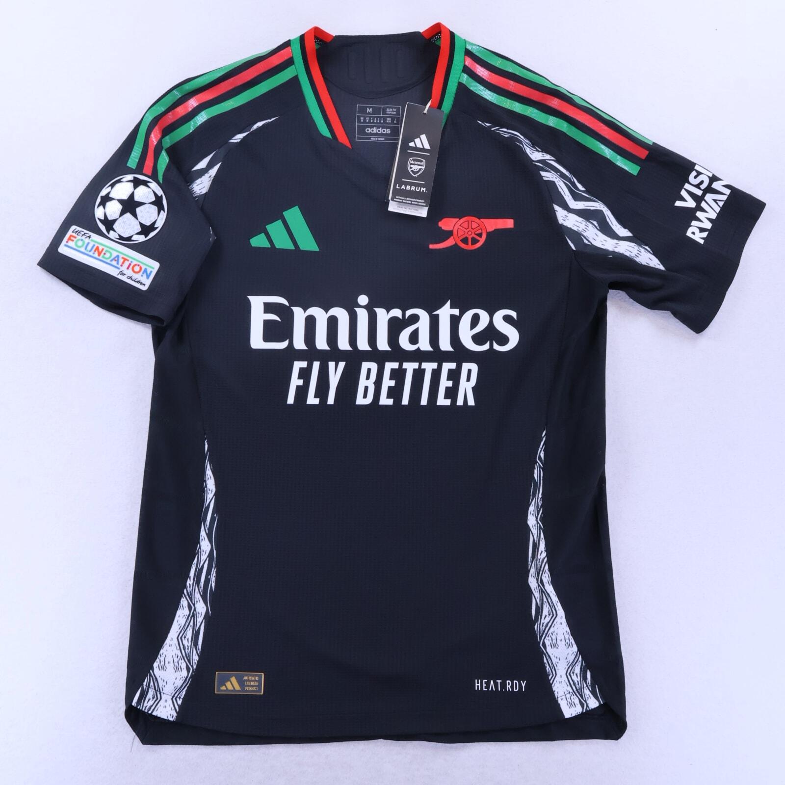 *NWT* Arsenal Saliba #2 2024/25 Kit Room Away Shirt - M