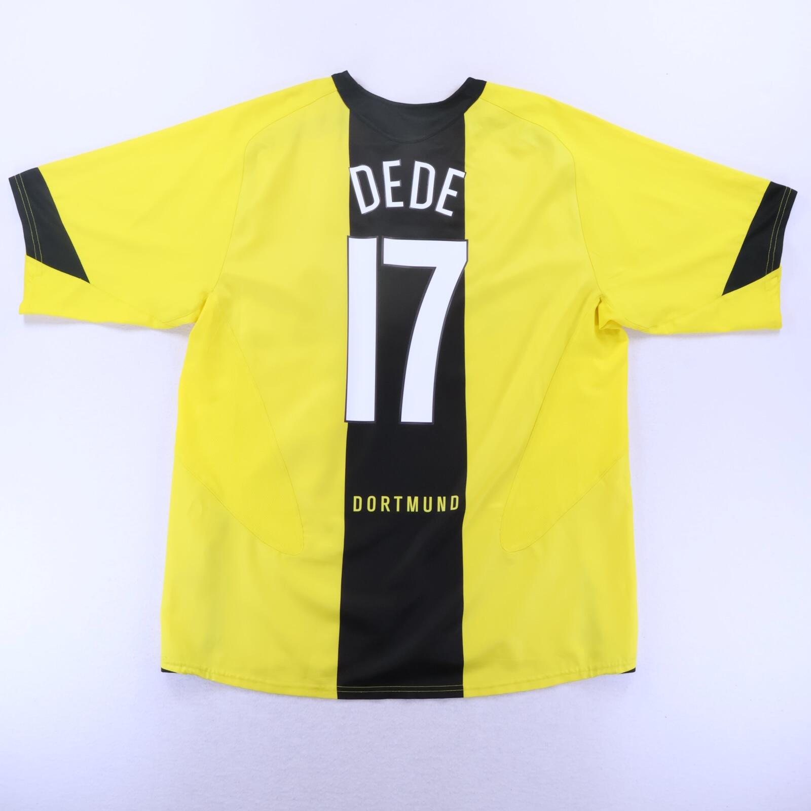 Borussia Dortmund Dede #17 2005/06 Home Shirt - XL