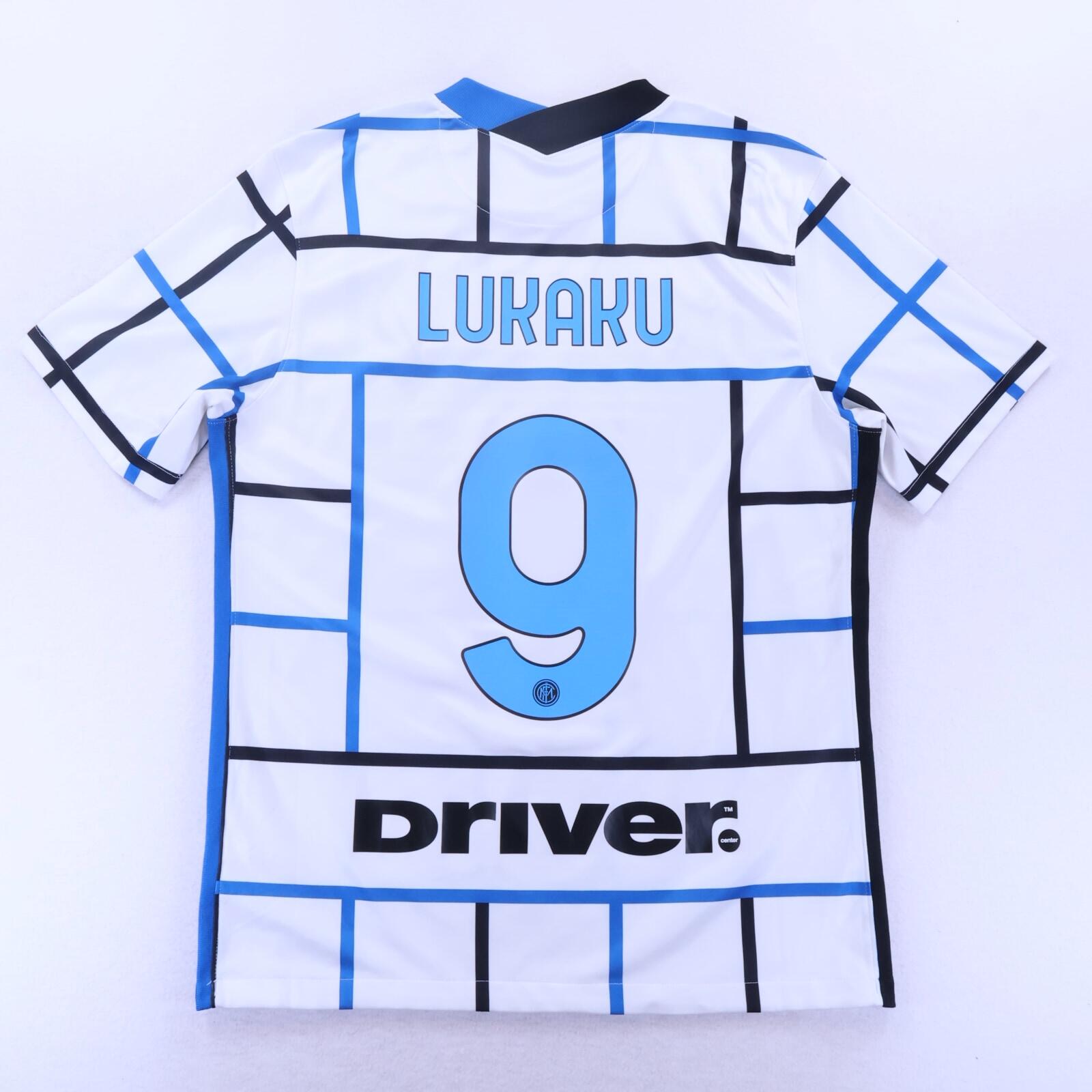 Inter Milan Lukaku #9 2020/21 Away Shirt - L