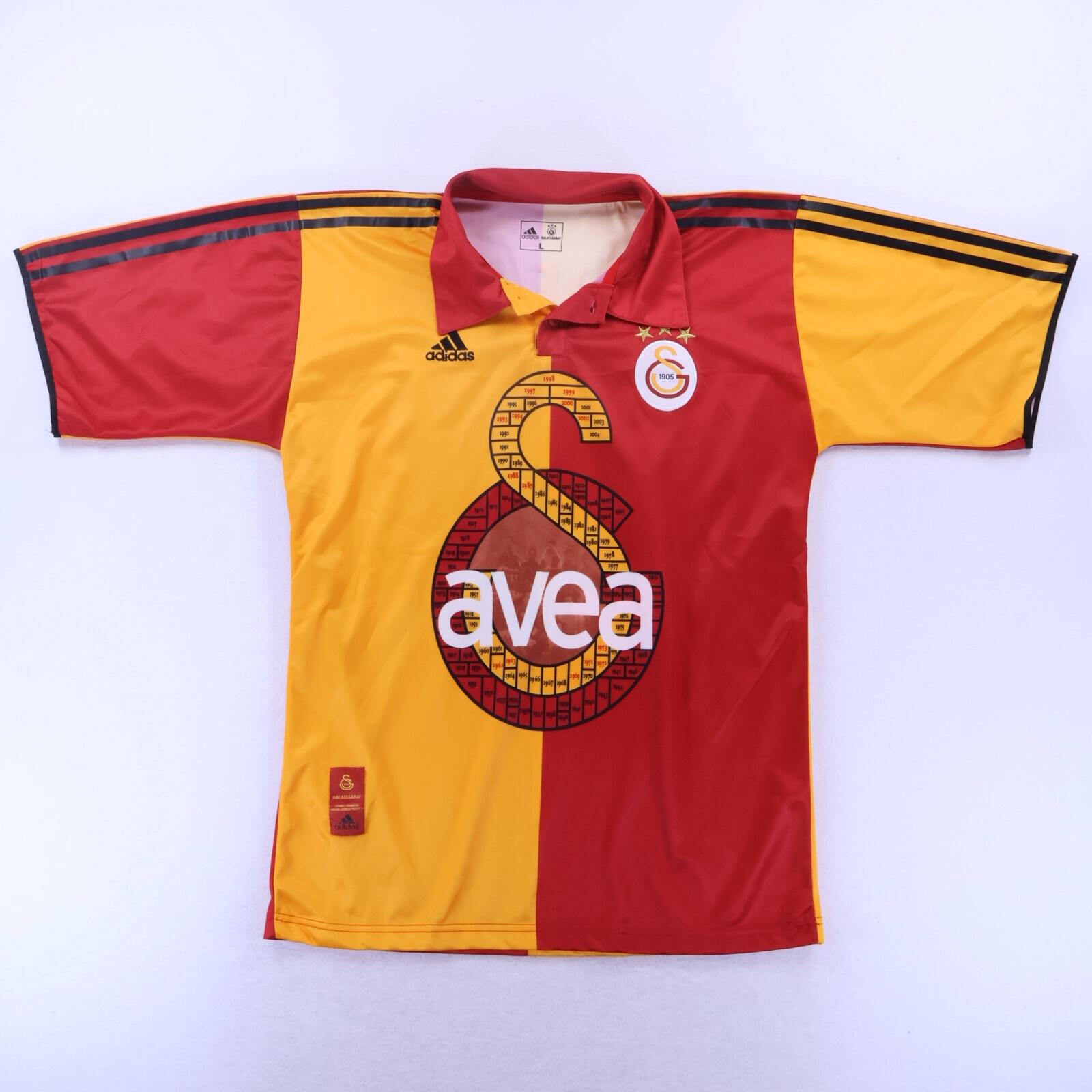 Galatasaray S.K F. Ribery #28 2005 Centenary Home Shirt - L