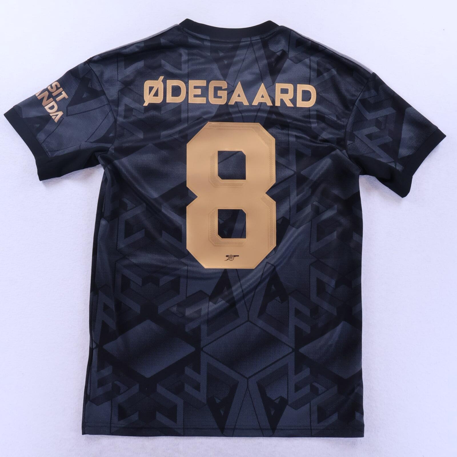 Arsenal Odegaard #8 2022/23 Away Shirt - S