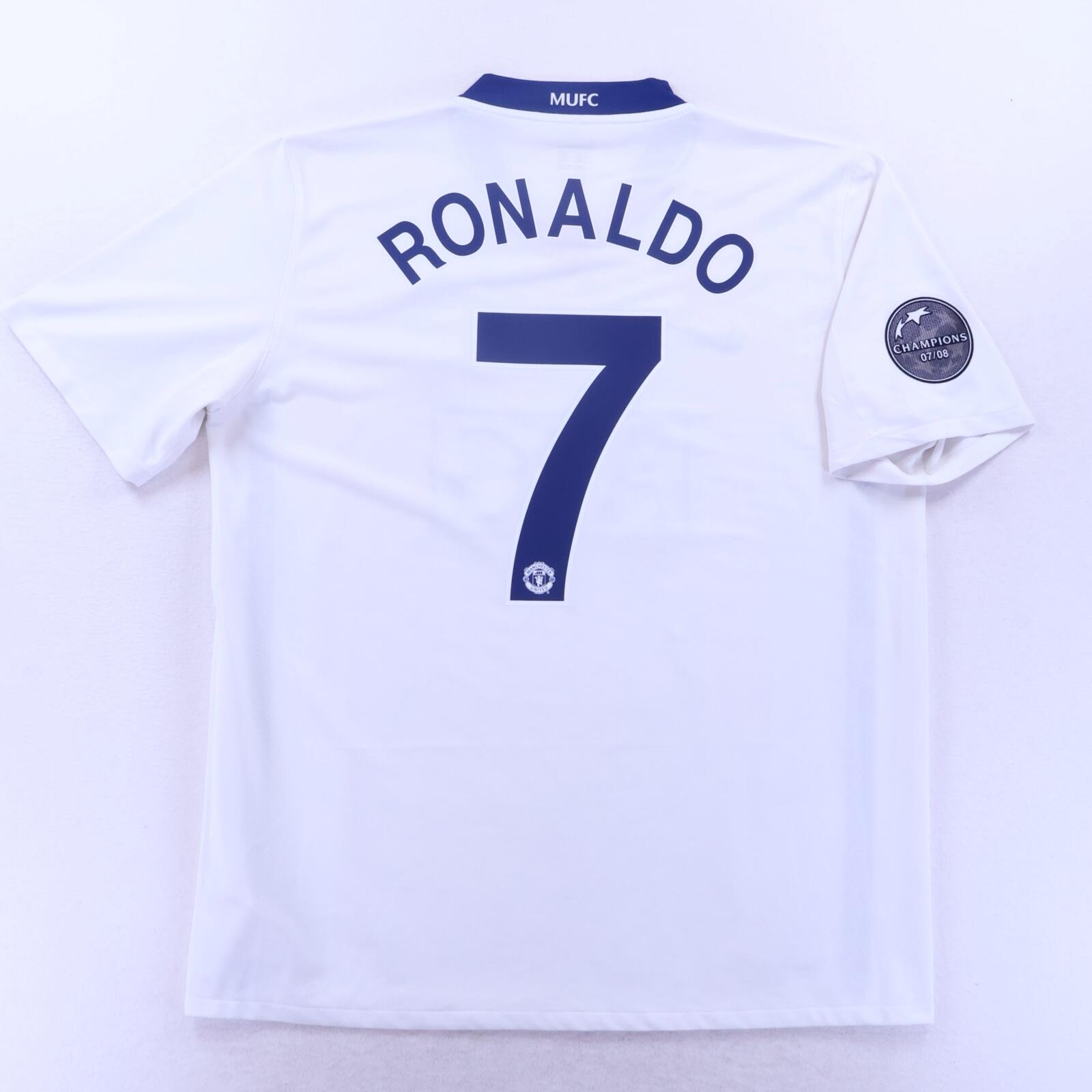 Manchester United Ronaldo #7 2008/09 Away Shirt - L