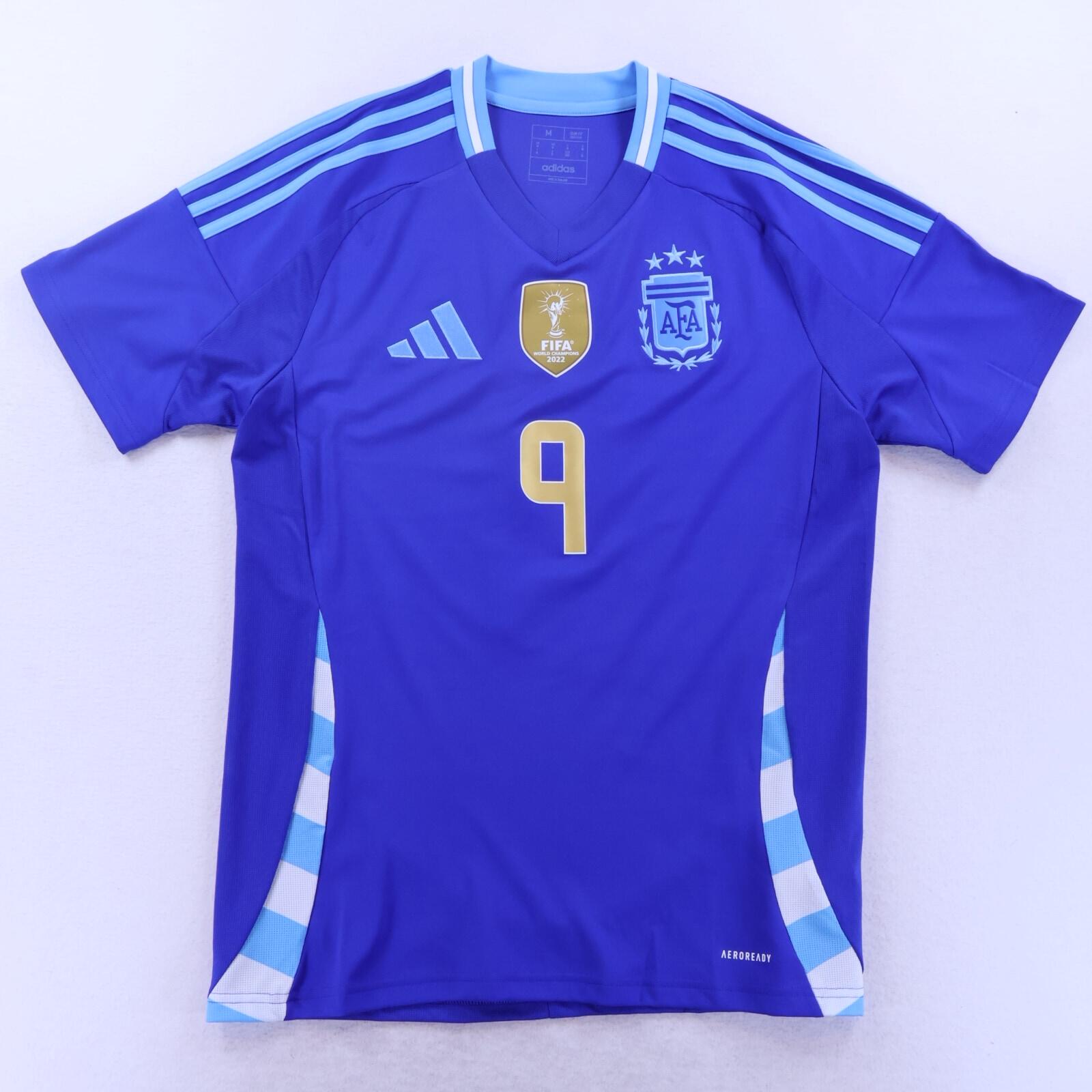 *MINT* Argentina J. Alvarez #9 2024/25 Away Shirt - M