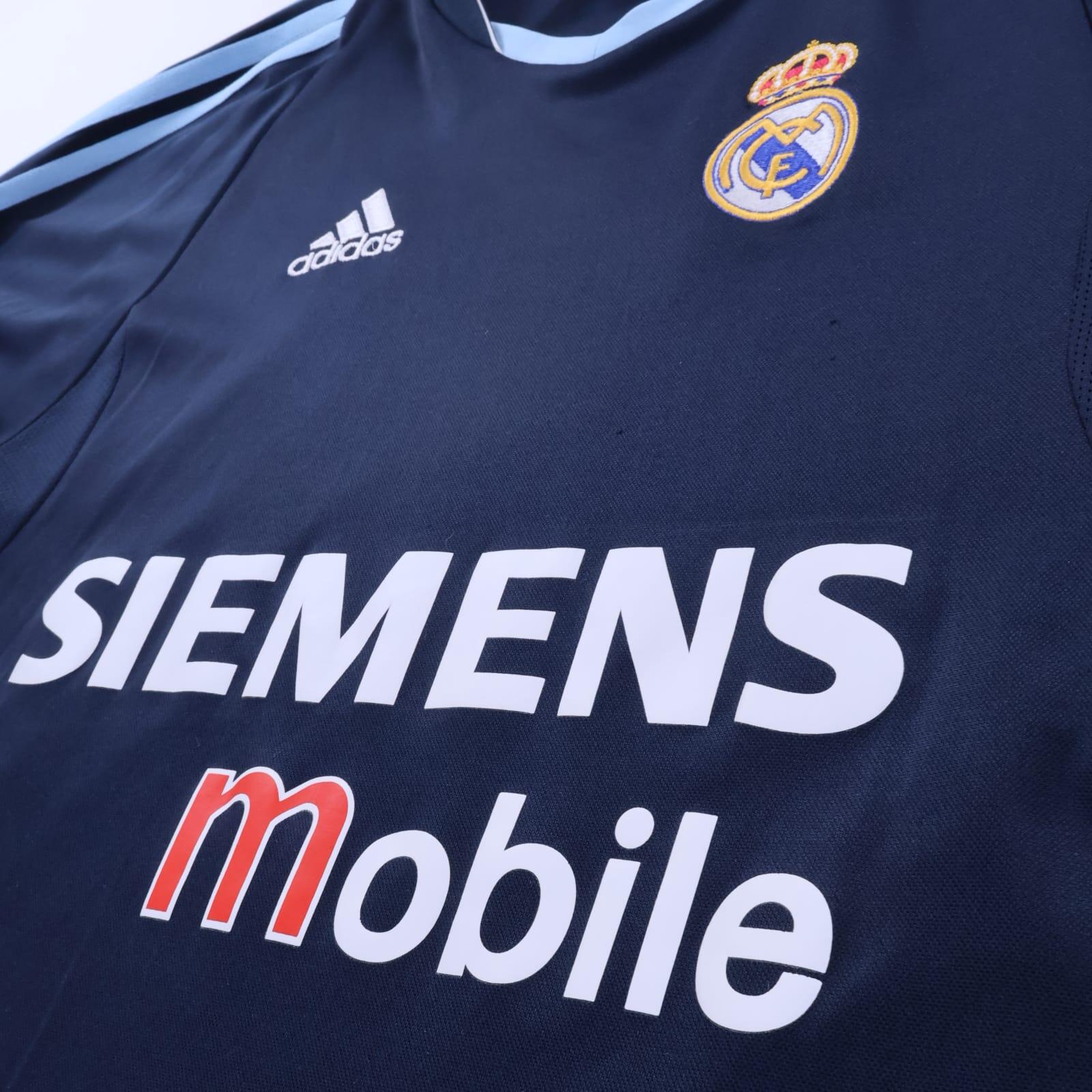 Real Madrid Zidane #5 2003/04 Away Shirt - S