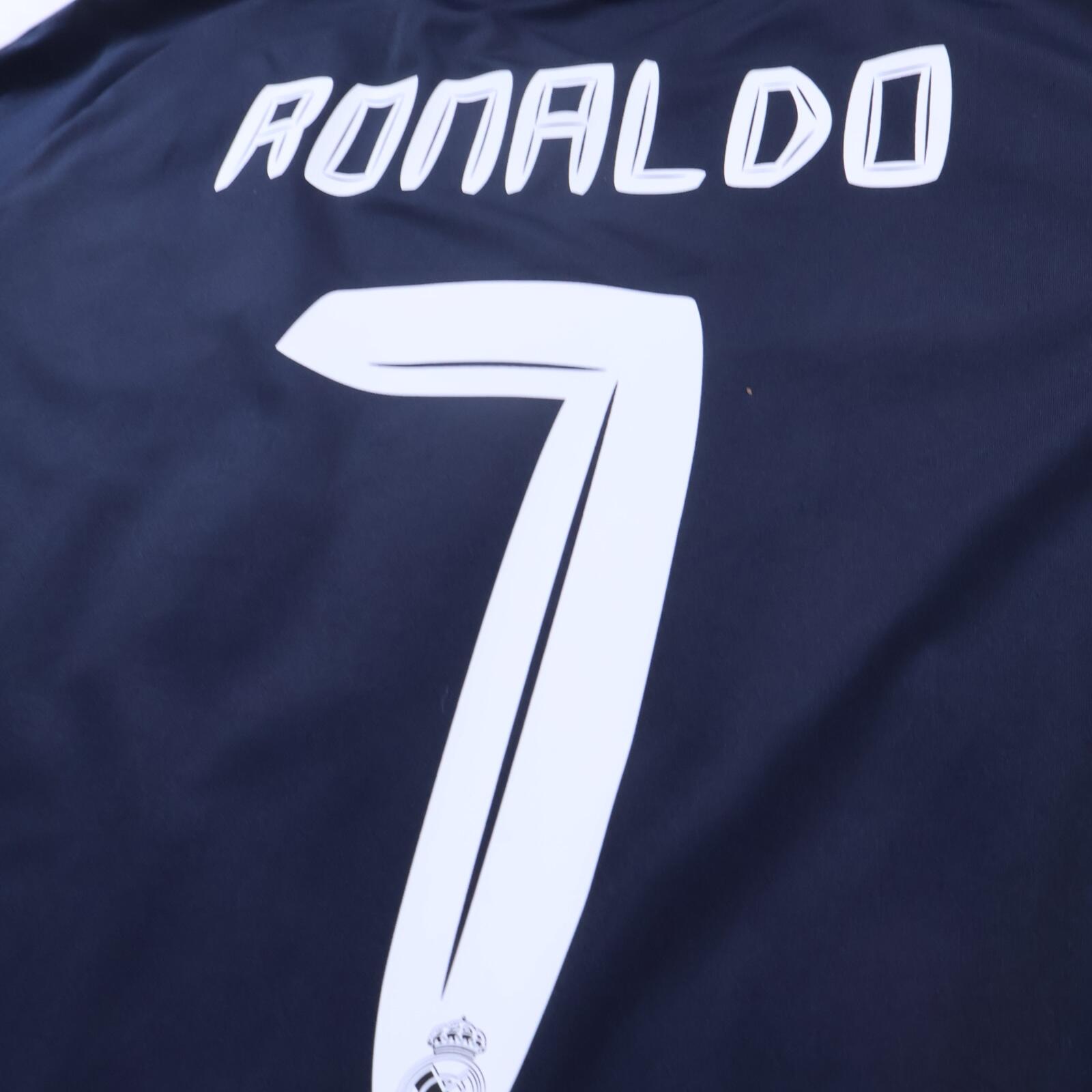 Real Madrid Ronaldo #7 2010/11 Away Shirt - M