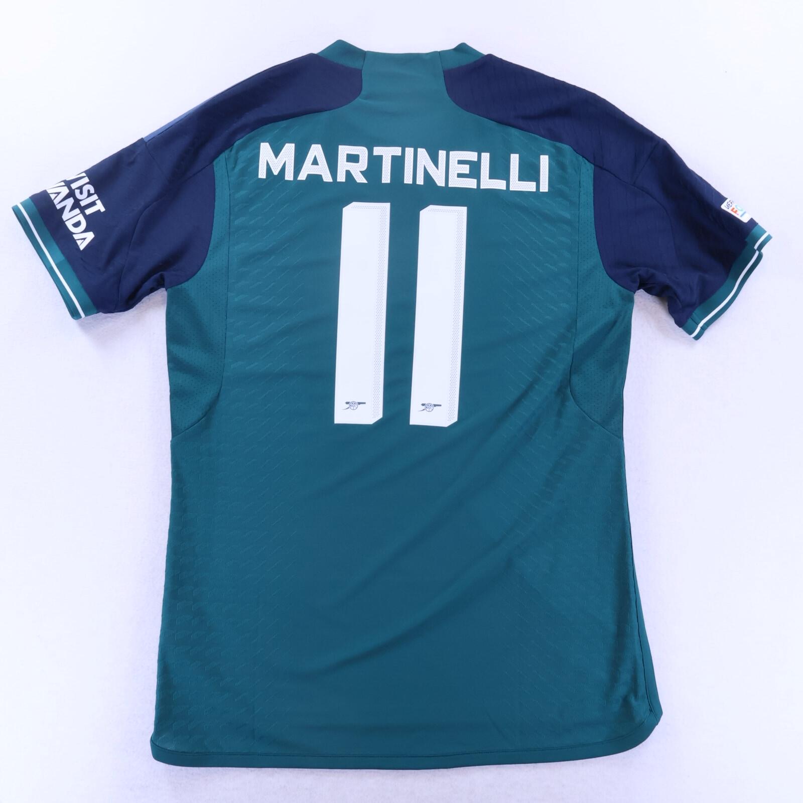 Arsenal Martinelli #11 2023/24 Third Shirt - Player Issue - M