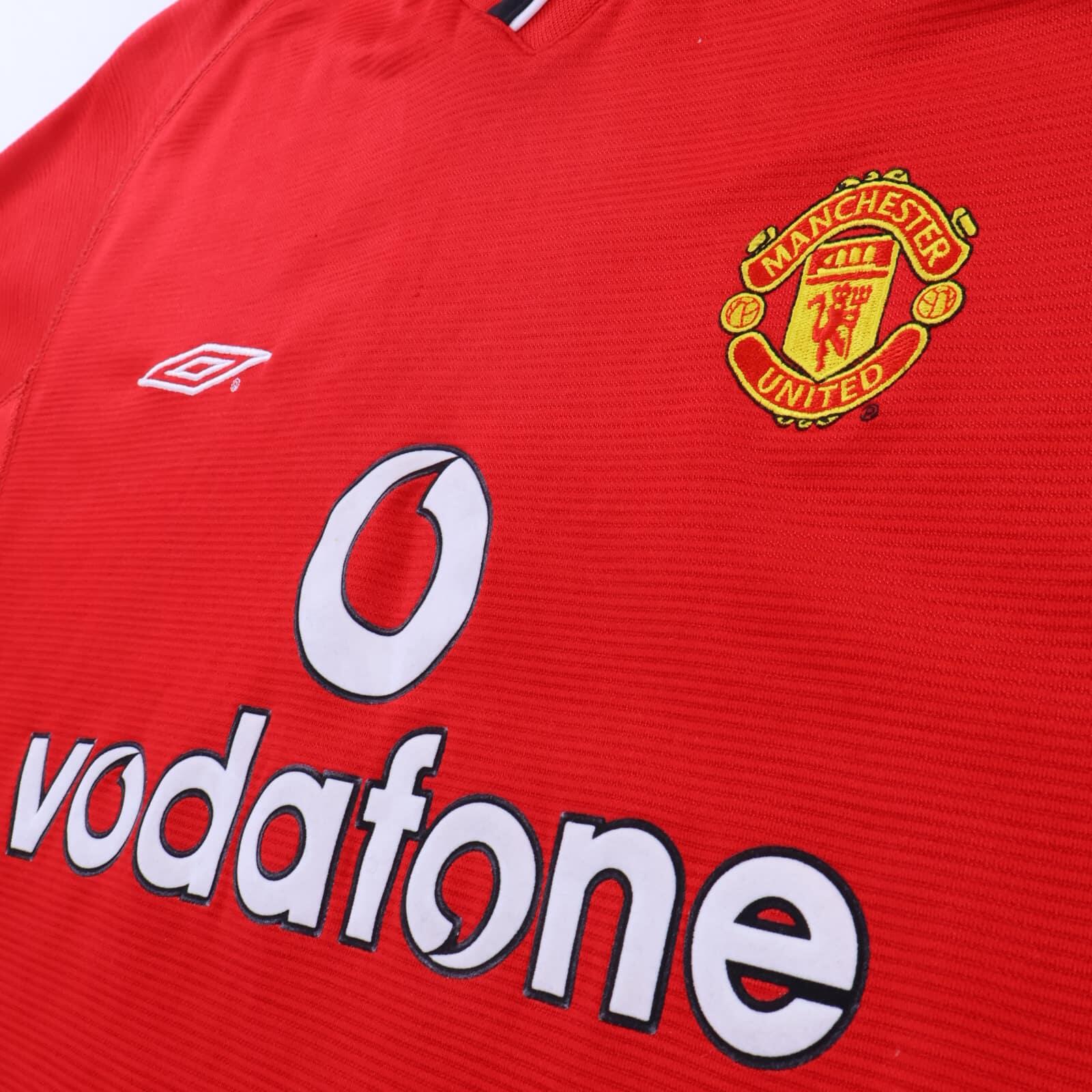 Manchester United Keane #16 2000/02 Home Shirt - L