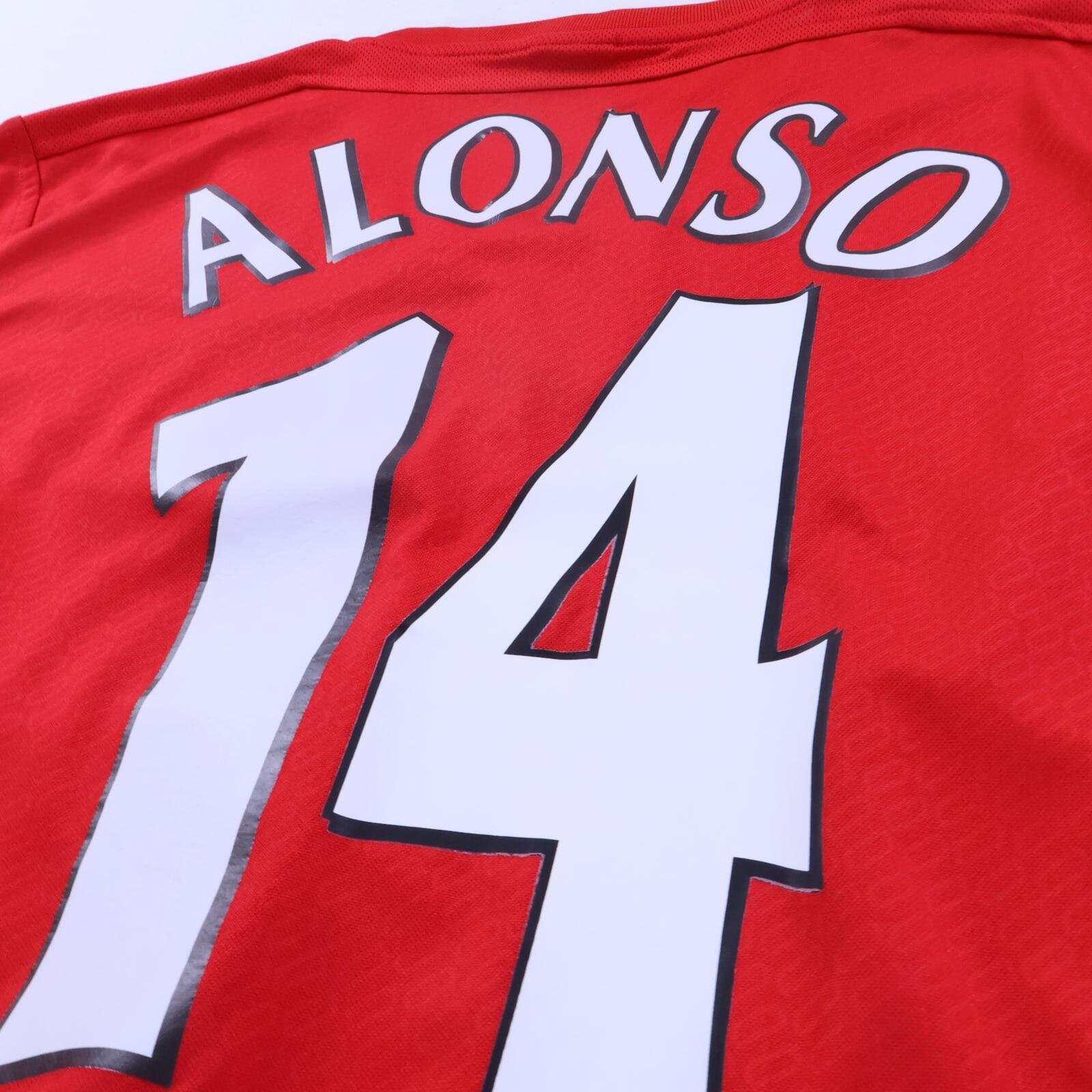 Liverpool F.C Alonso #14 2004/05 Istanbul Final Remake - M