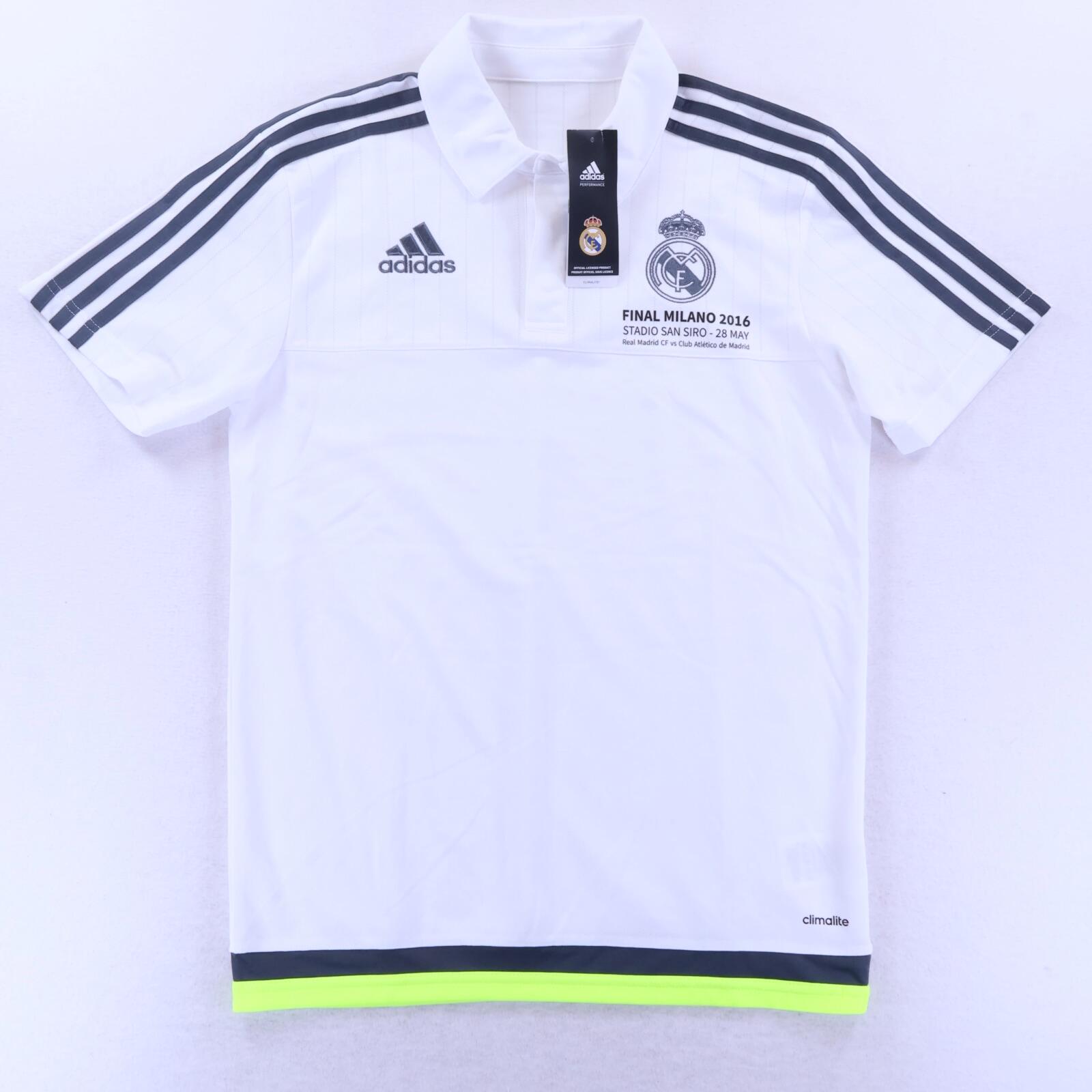 *NWT* Real Madrid 2015/16 Polo Shirt - S