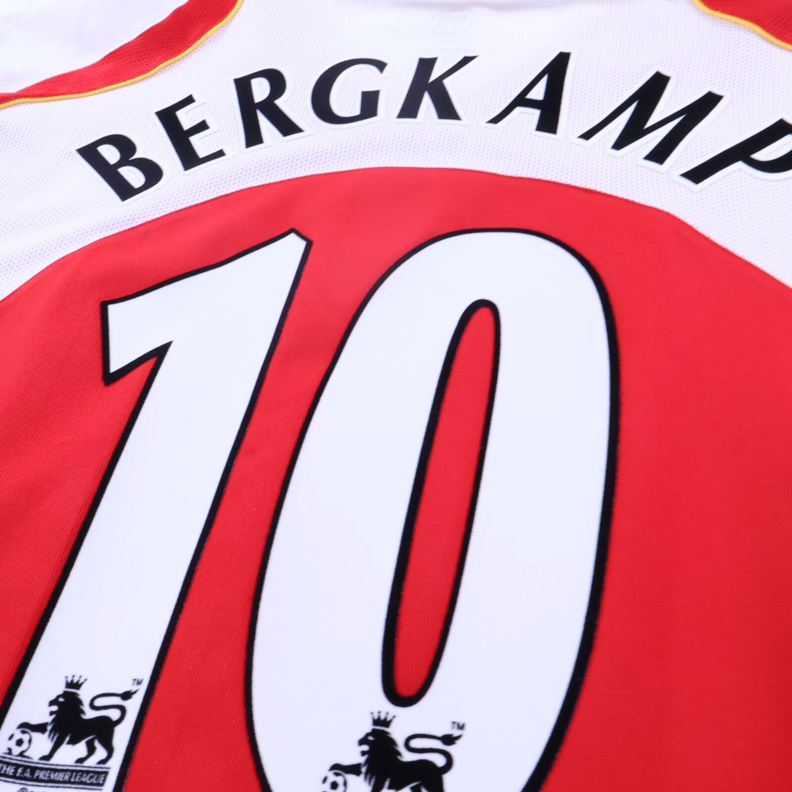 Arsenal Bergkamp #10 2003/04 Home Shirt - 2XL