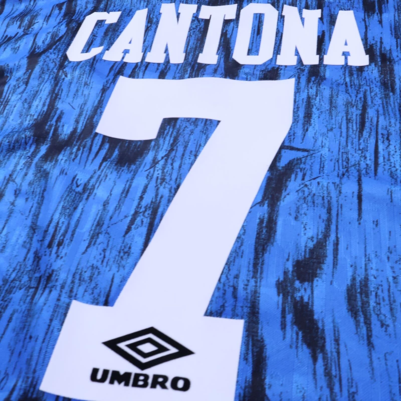 Manchester United Cantona #7 1992/93 Away Shirt - M