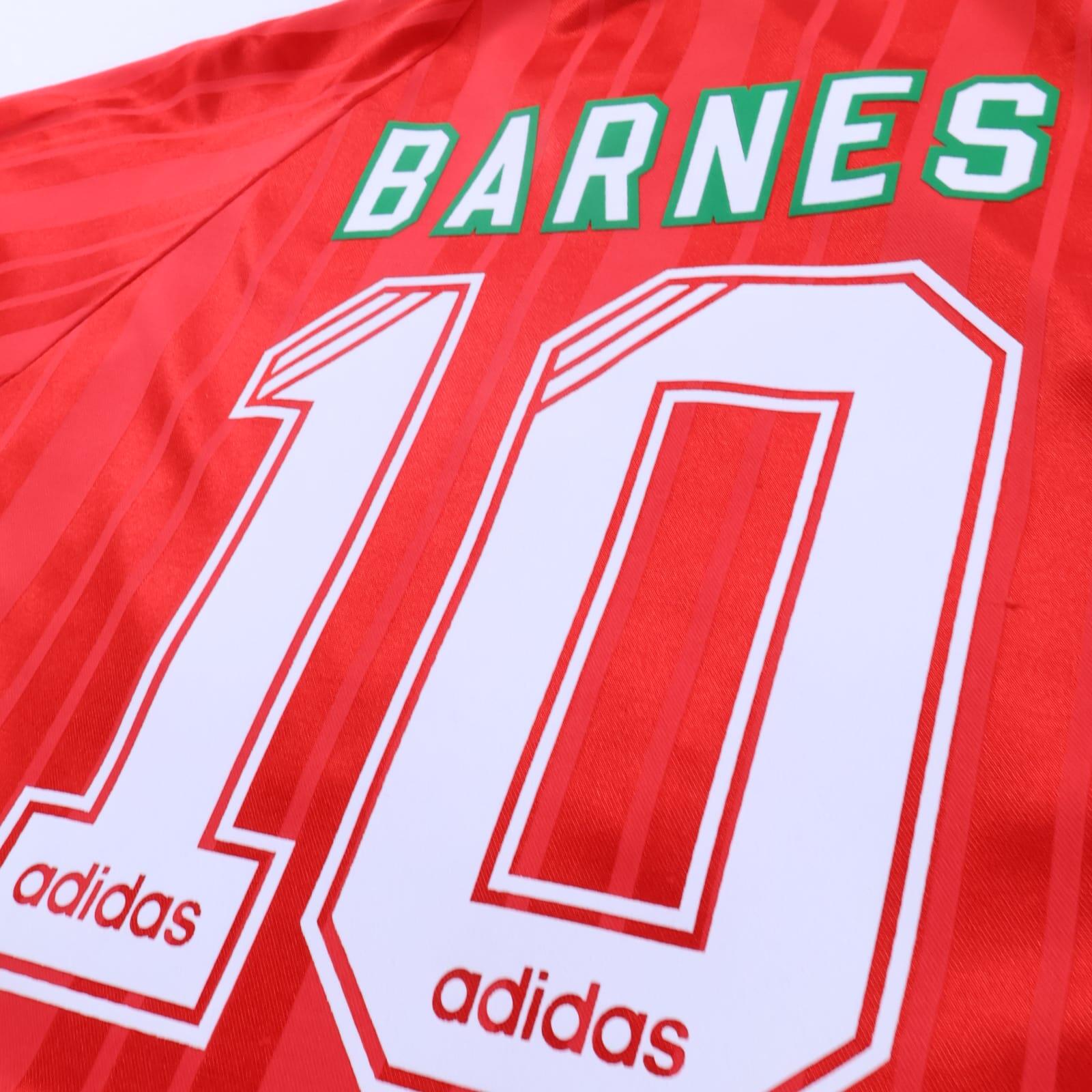 Liverpool F.C Barnes #10 1993/95 Home Shirt - XL