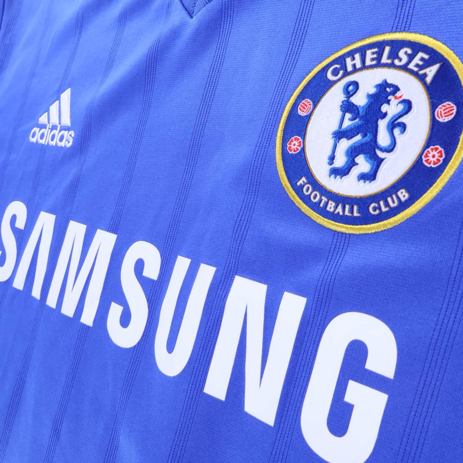 Chelsea Hazard #17 2013/14 Home Shirt - L