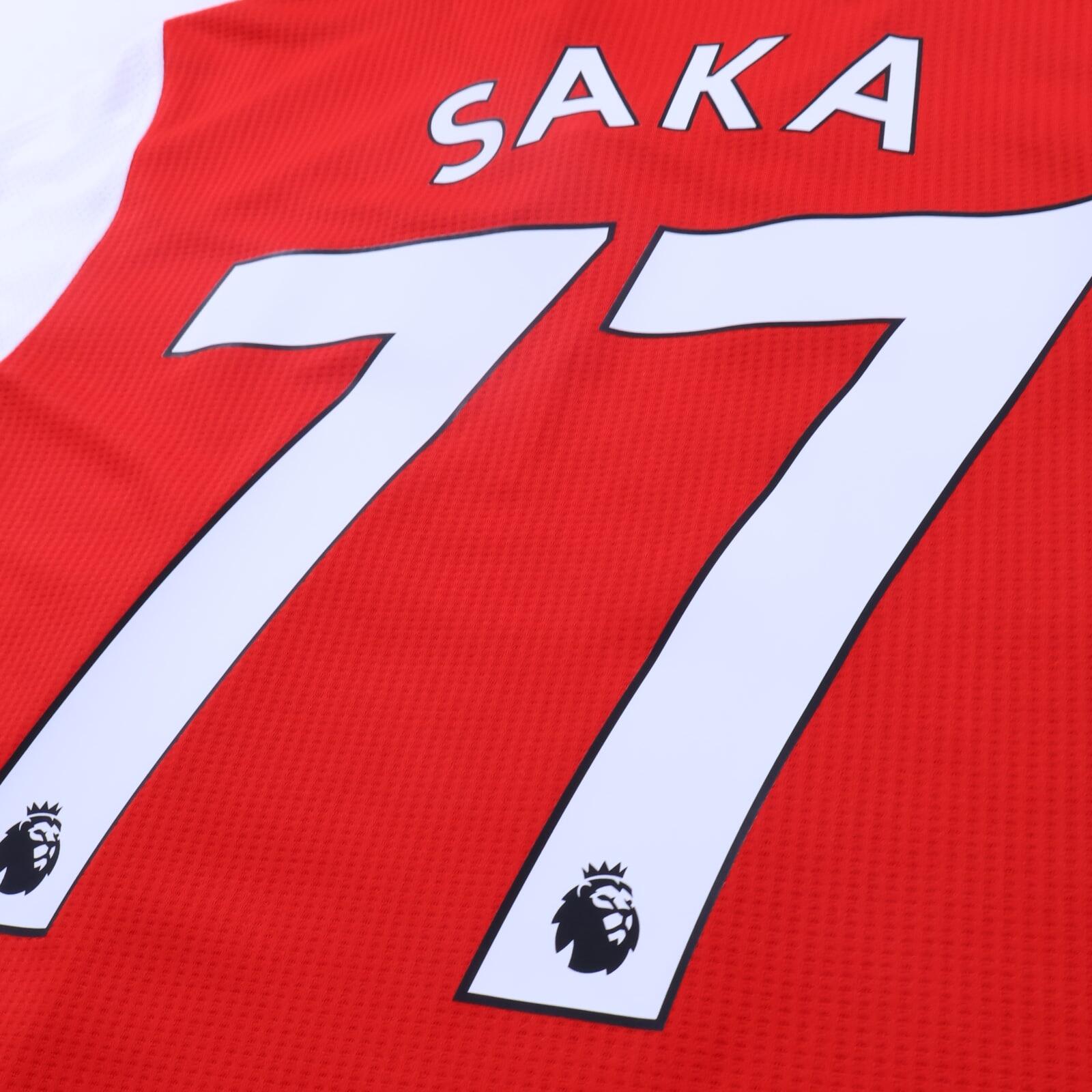 *NWT* Arsenal Saka #77 2019/20 Kit Room Home Shirt - S