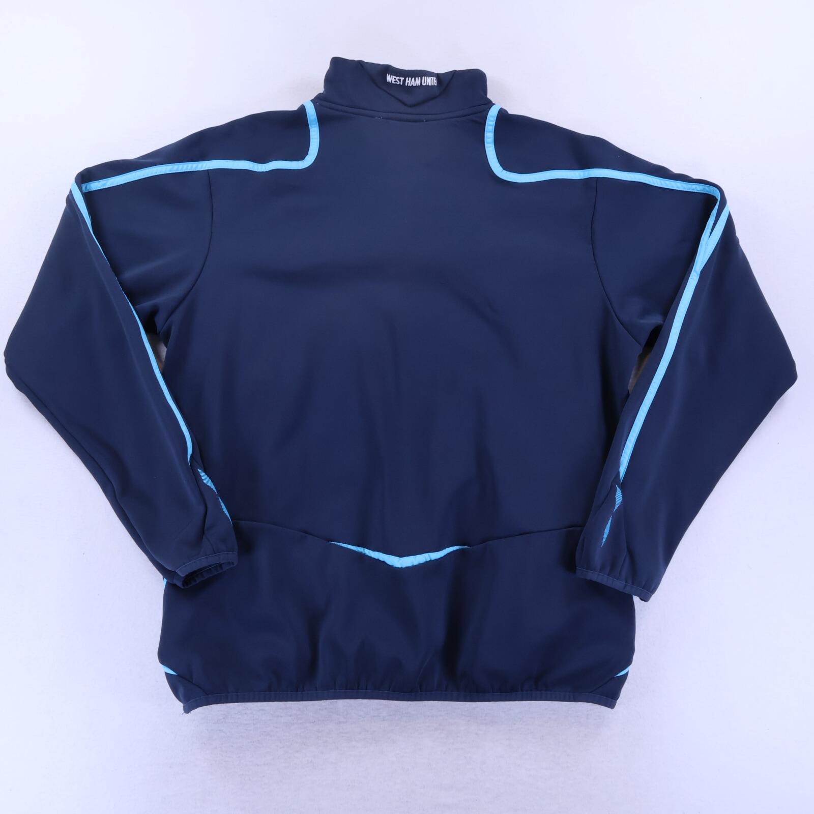 West Ham United 2007/08 1/4 Zip Fleece - 3XL
