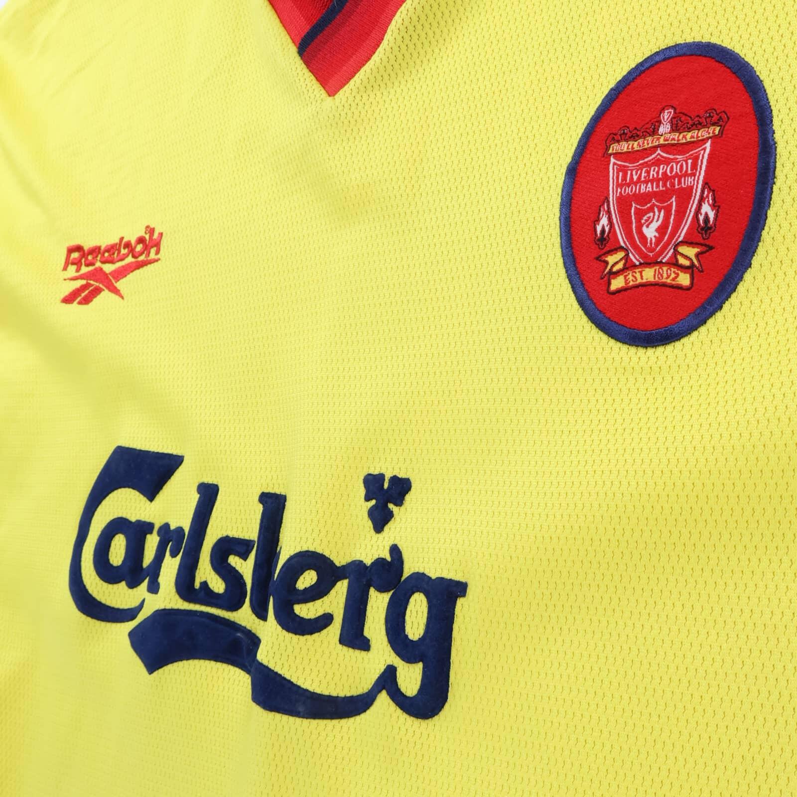 Liverpool F.C Gerrard #28 1997/99 Away Shirt - 3XL