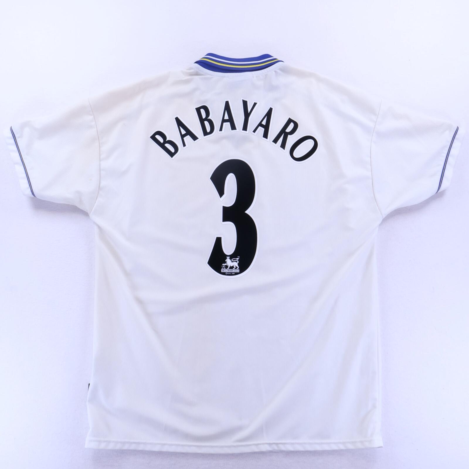 Chelsea Babayaro #3 1998/00 Away Pro Shirt - XL
