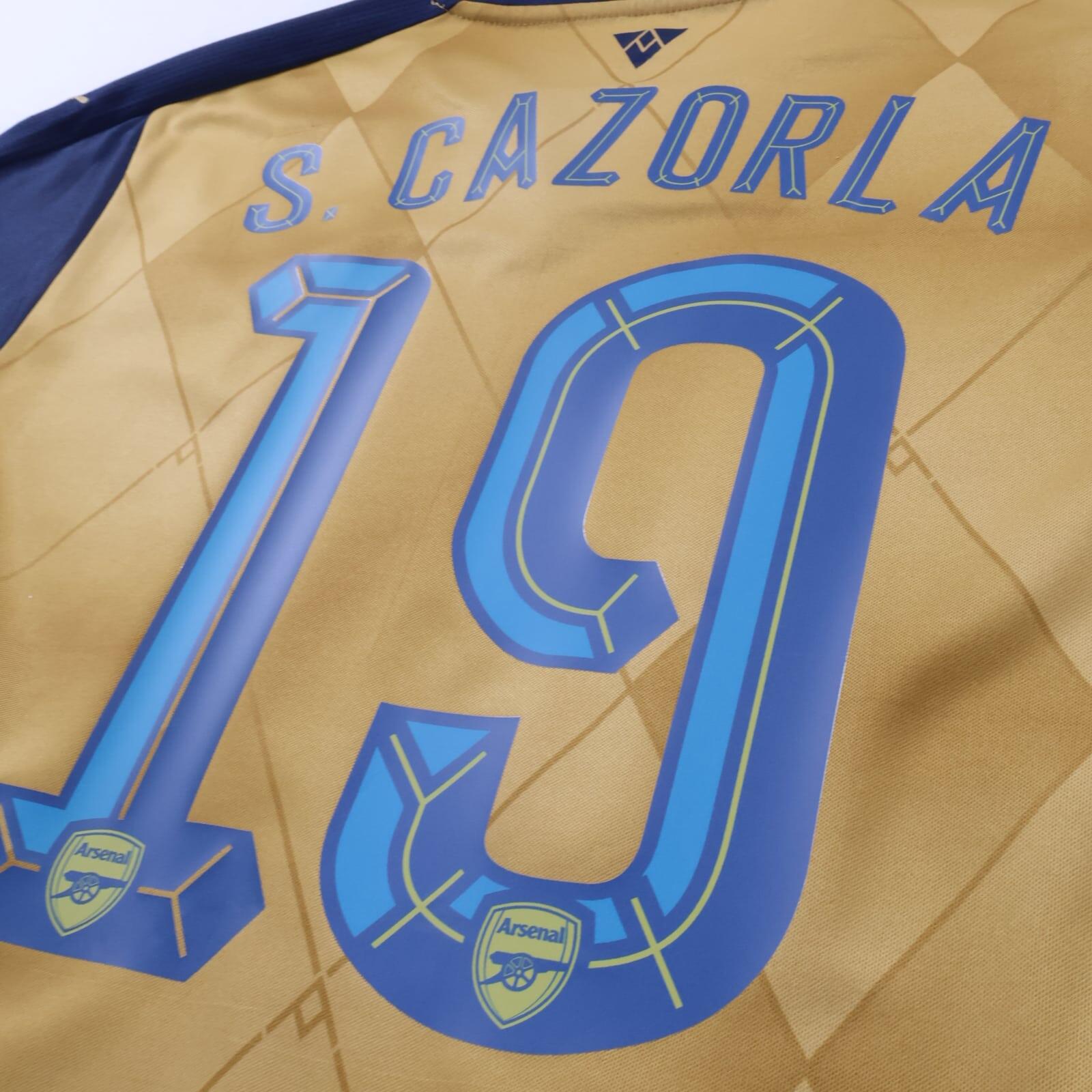 Arsenal S. Cazorla #19 2015/16 Longsleeve Player Issue - M